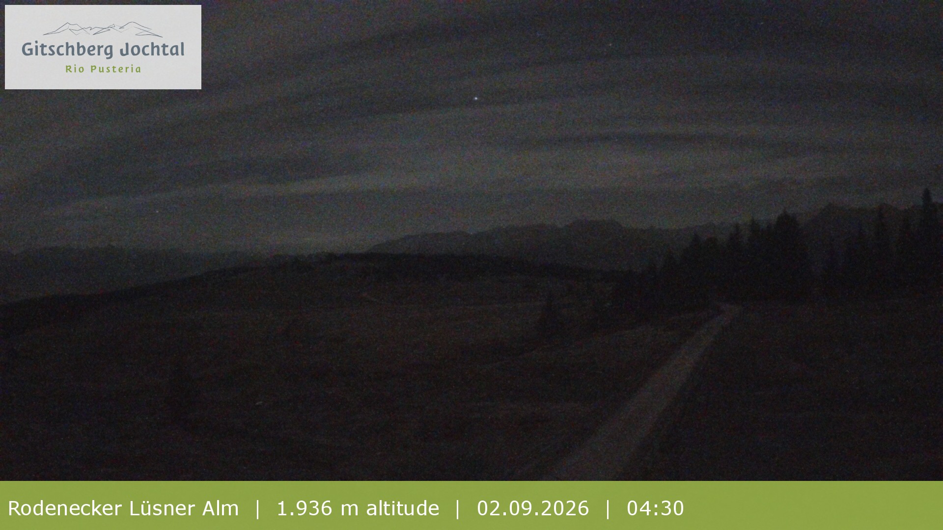 Archiv Foto Webcam Panoramablick Rodenecker Lüsner Alm