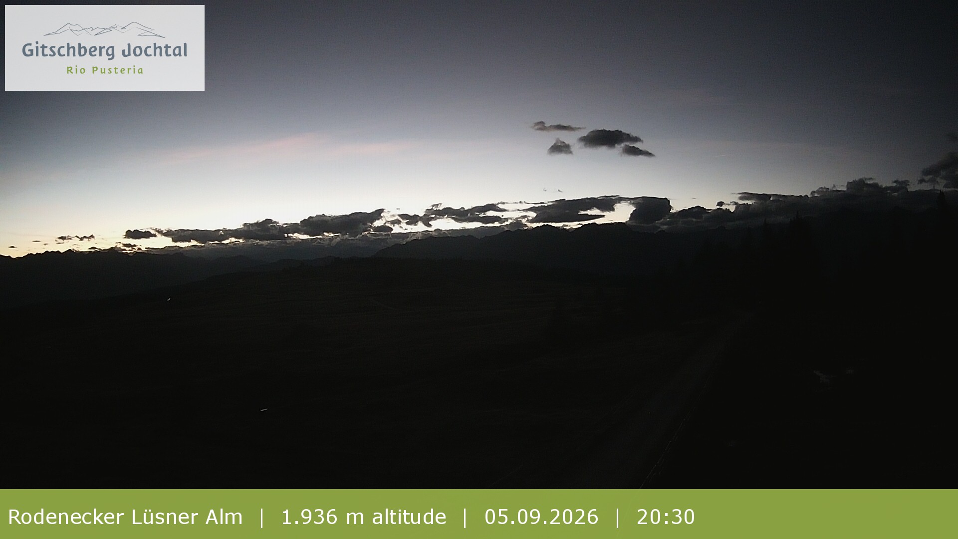 Archived image Webcam View around Rodenecker Lüsner Alm