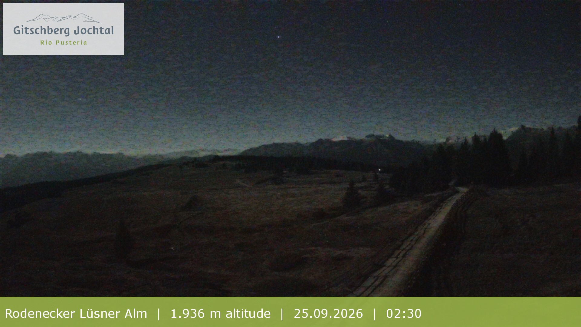 Archiv Foto Webcam Panoramablick Rodenecker Lüsner Alm