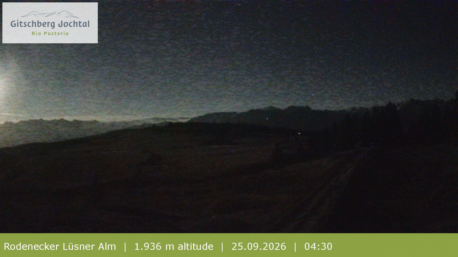 Archiv Foto Webcam Panoramablick Rodenecker Lüsner Alm
