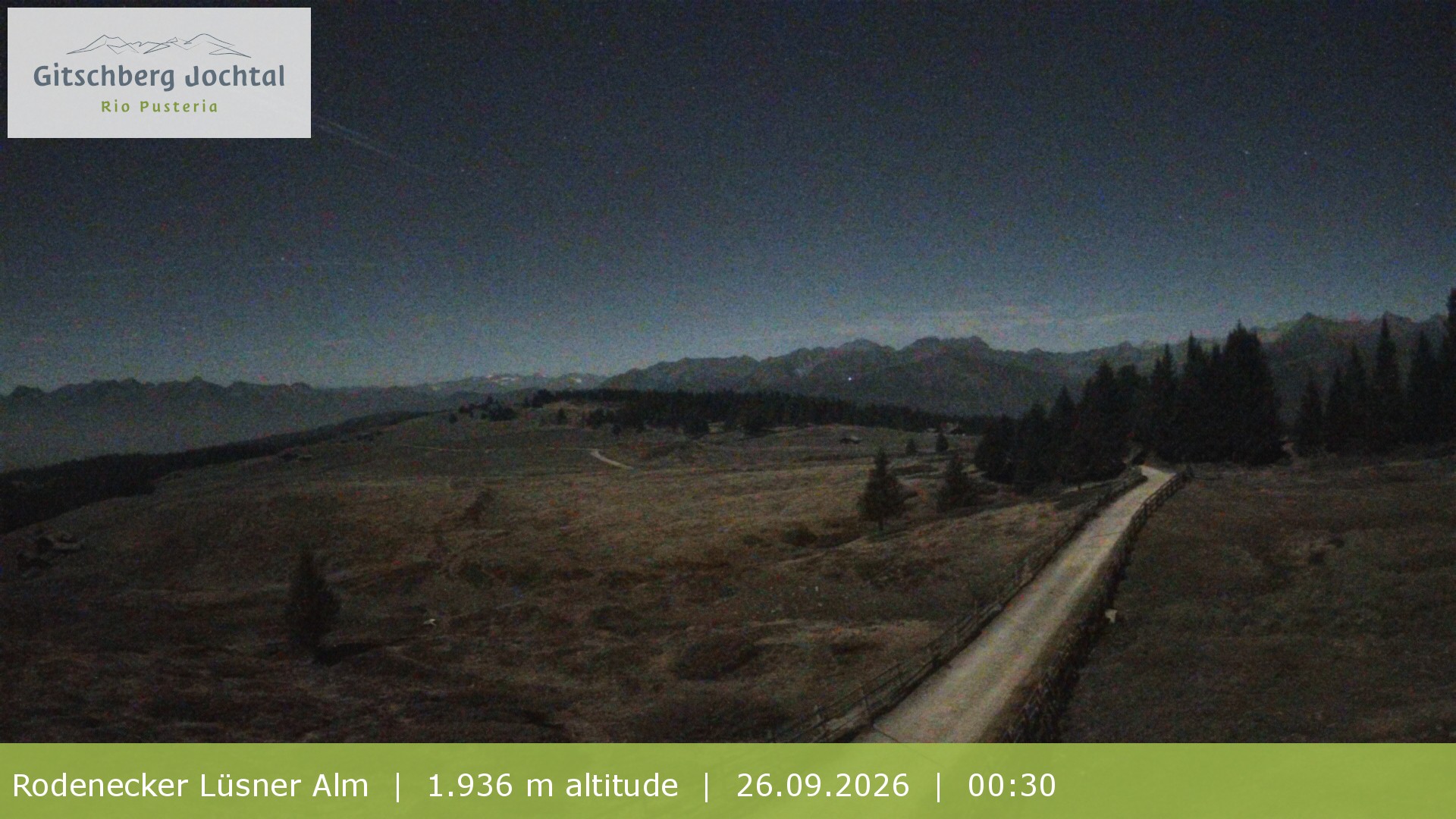 Archiv Foto Webcam Panoramablick Rodenecker Lüsner Alm