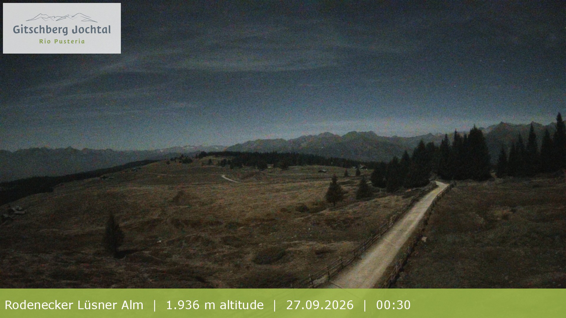 Archiv Foto Webcam Panoramablick Rodenecker Lüsner Alm