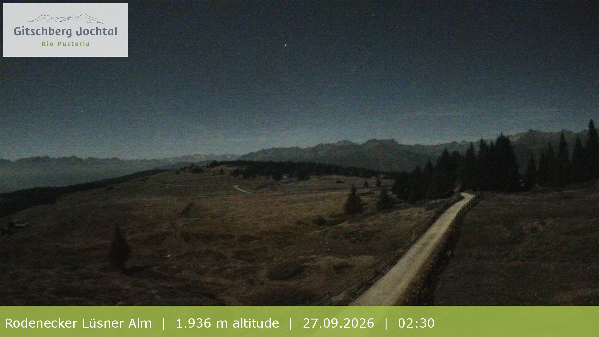 Archiv Foto Webcam Panoramablick Rodenecker Lüsner Alm