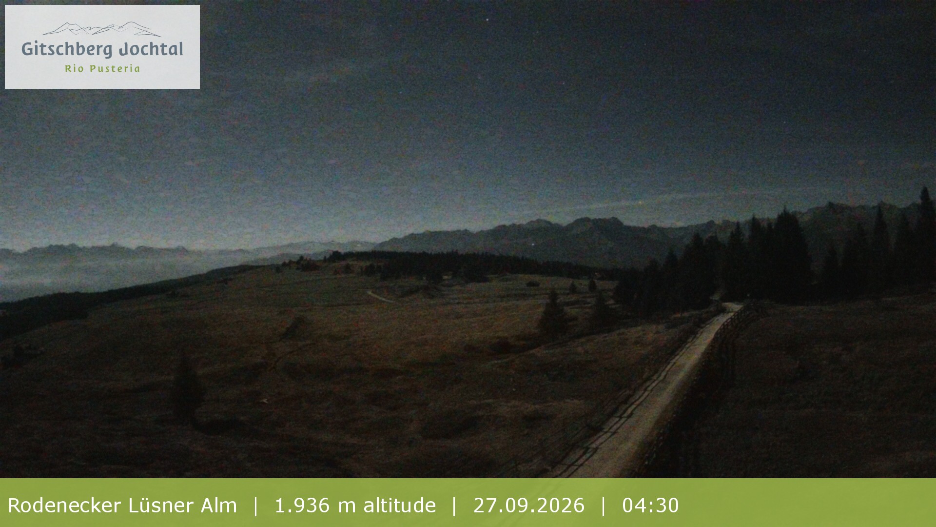 Archiv Foto Webcam Panoramablick Rodenecker Lüsner Alm