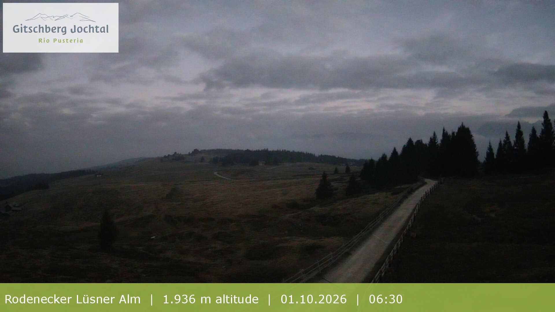 Archiv Foto Webcam Panoramablick Rodenecker Lüsner Alm