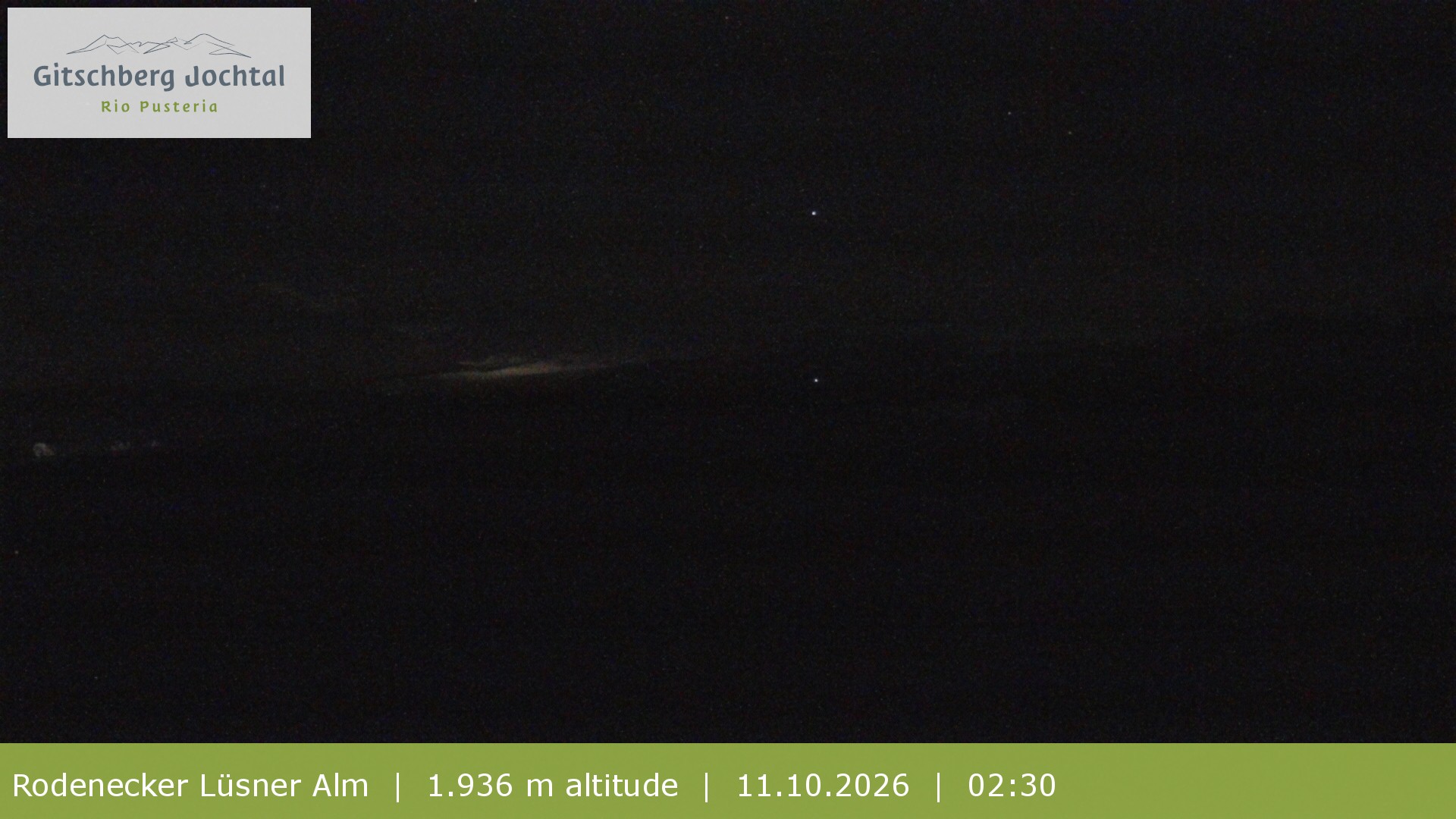 Archived image Webcam View around Rodenecker Lüsner Alm