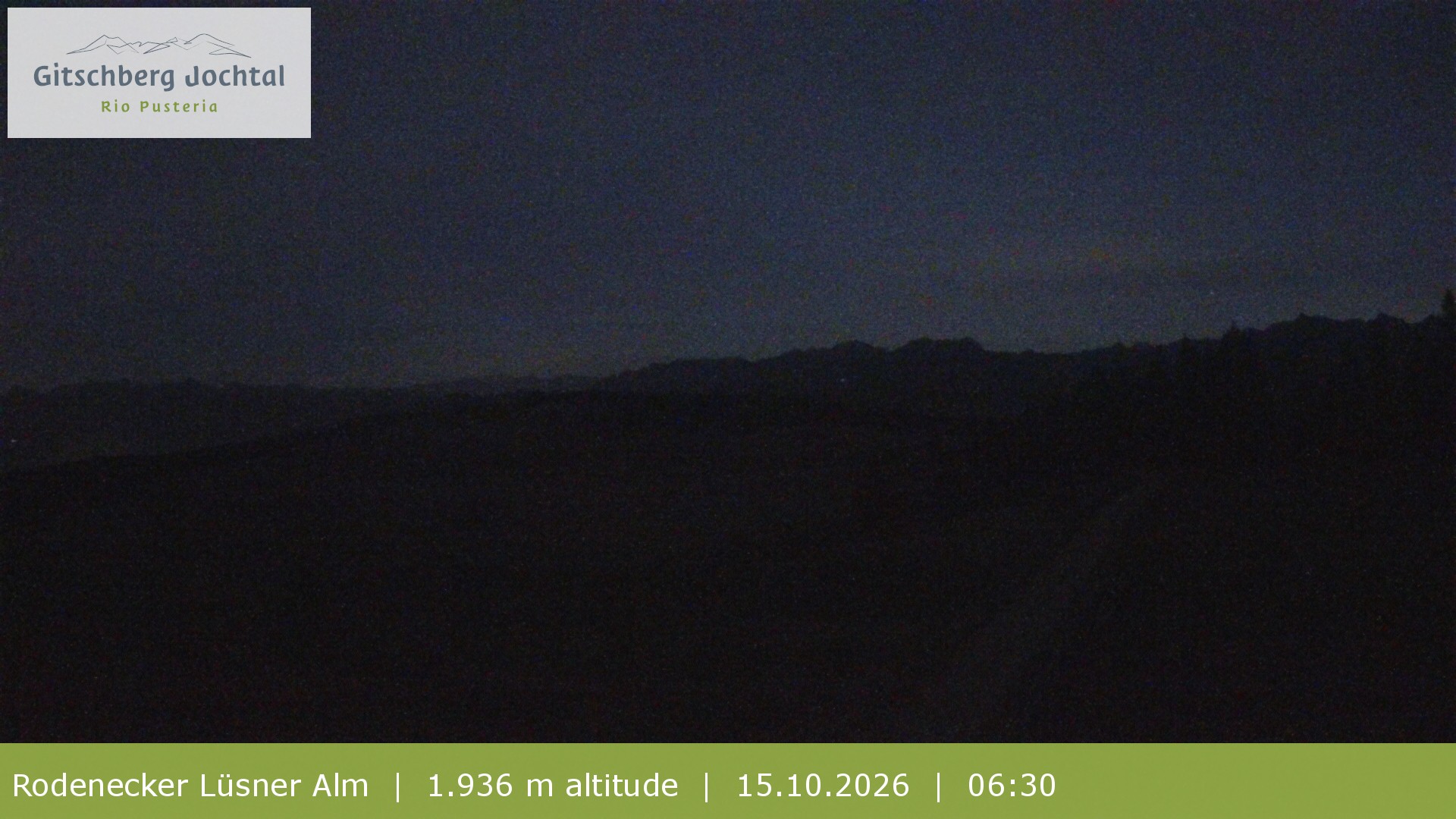 Archived image Webcam View around Rodenecker Lüsner Alm
