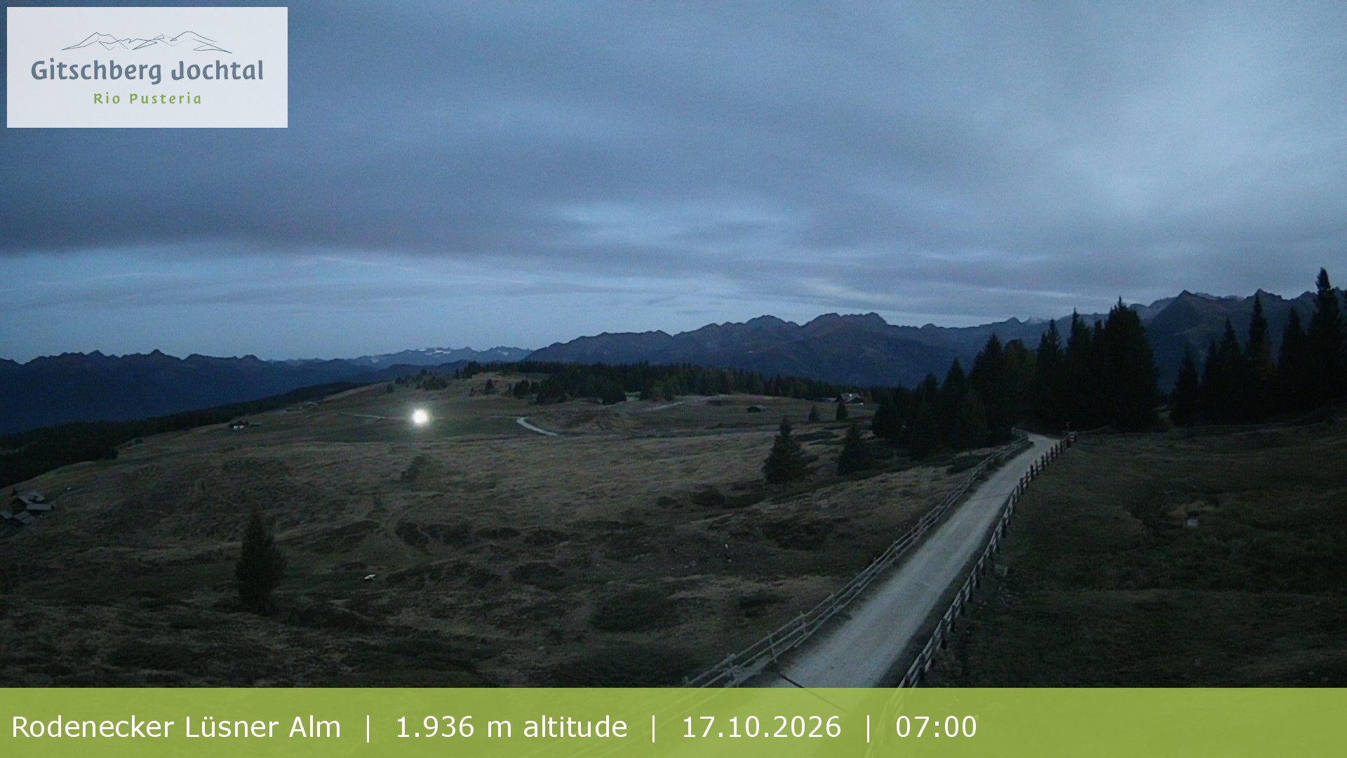 Archiv Foto Webcam Panoramablick Rodenecker Lüsner Alm