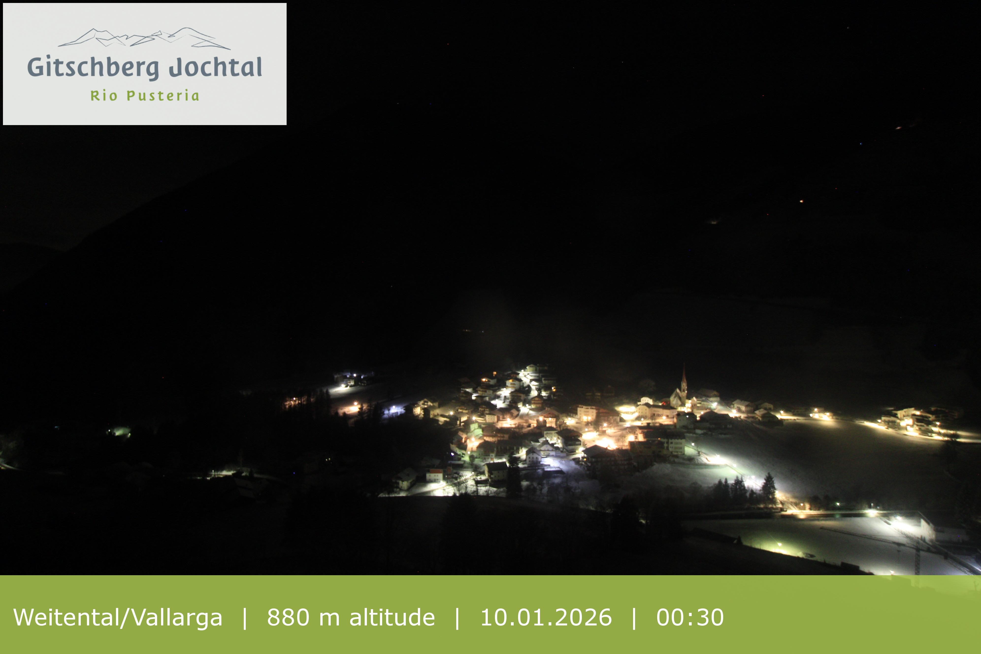 Archiv Foto Webcam Blick auf Weitental vom Gitschberg