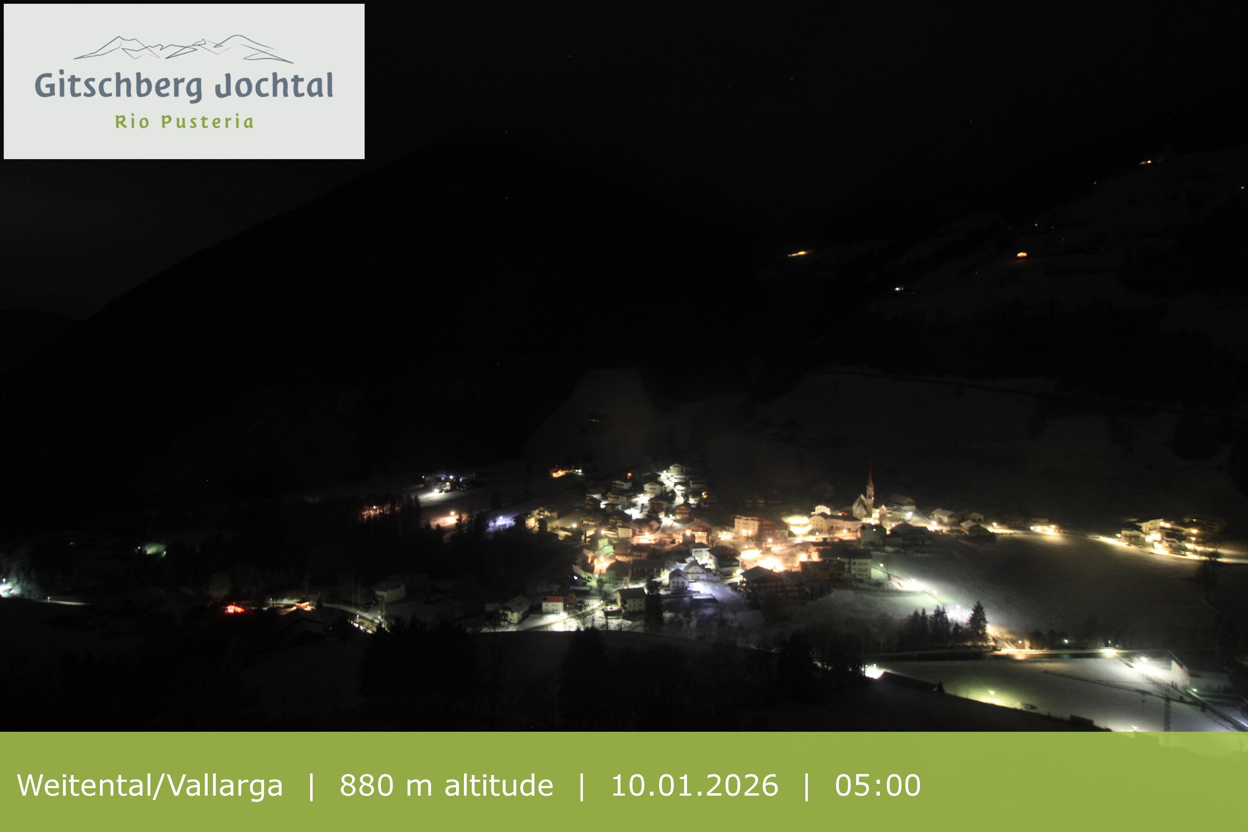 Archiv Foto Webcam Blick auf Weitental vom Gitschberg