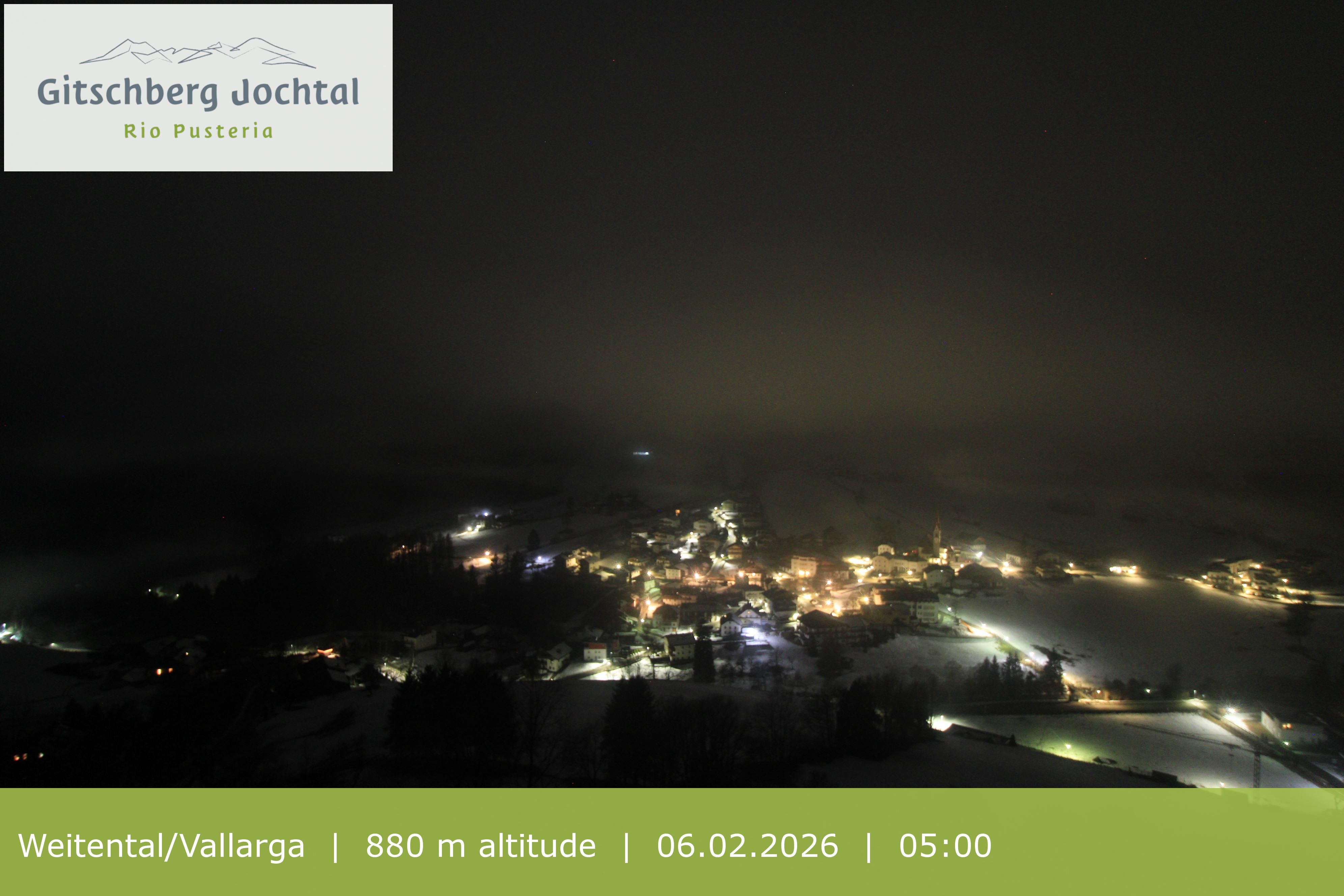Archiv Foto Webcam Blick auf Weitental vom Gitschberg