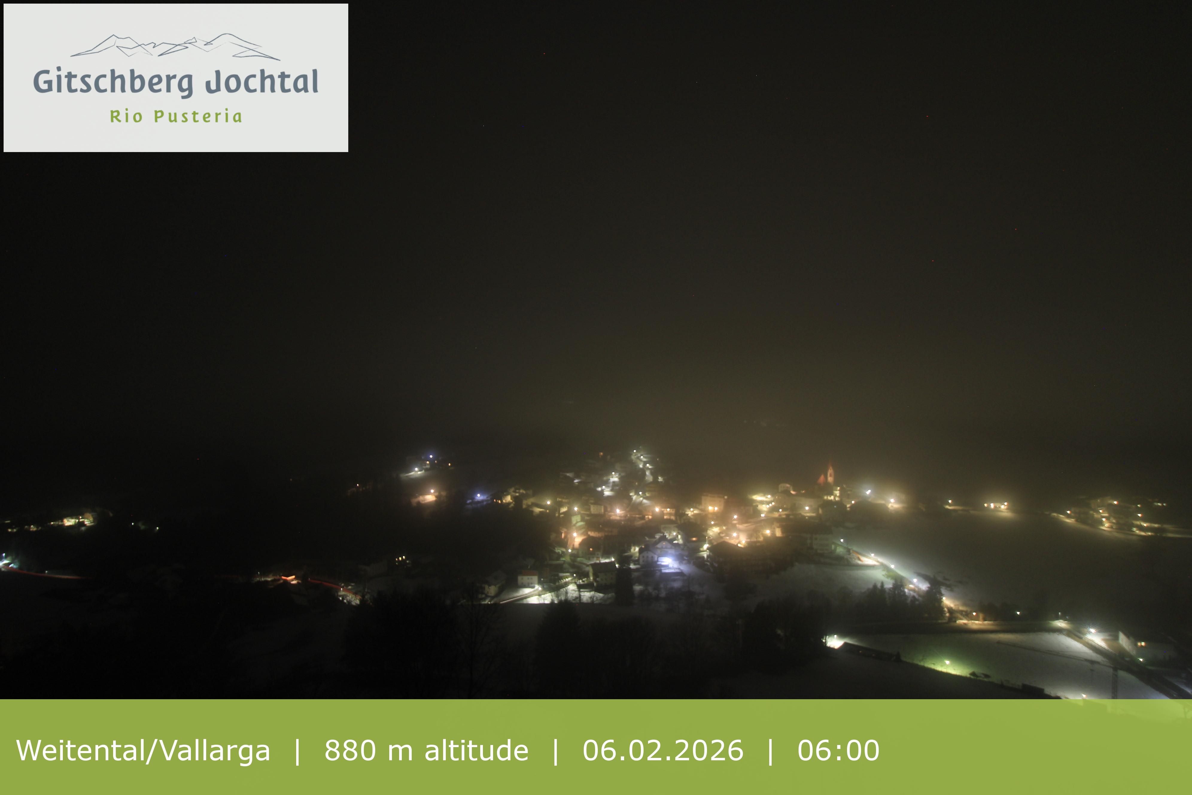 Archiv Foto Webcam Blick auf Weitental vom Gitschberg