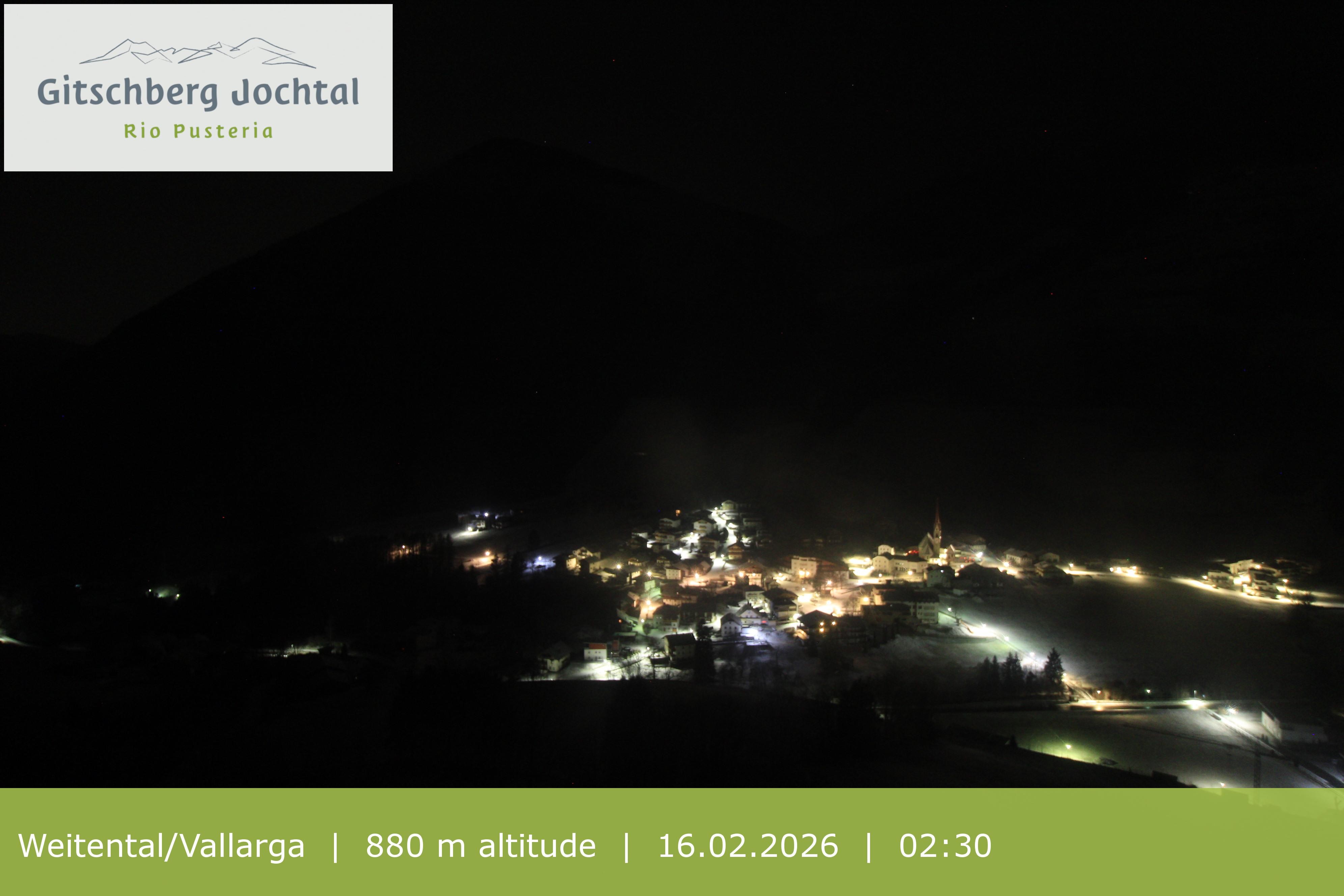 Archiv Foto Webcam Blick auf Weitental vom Gitschberg