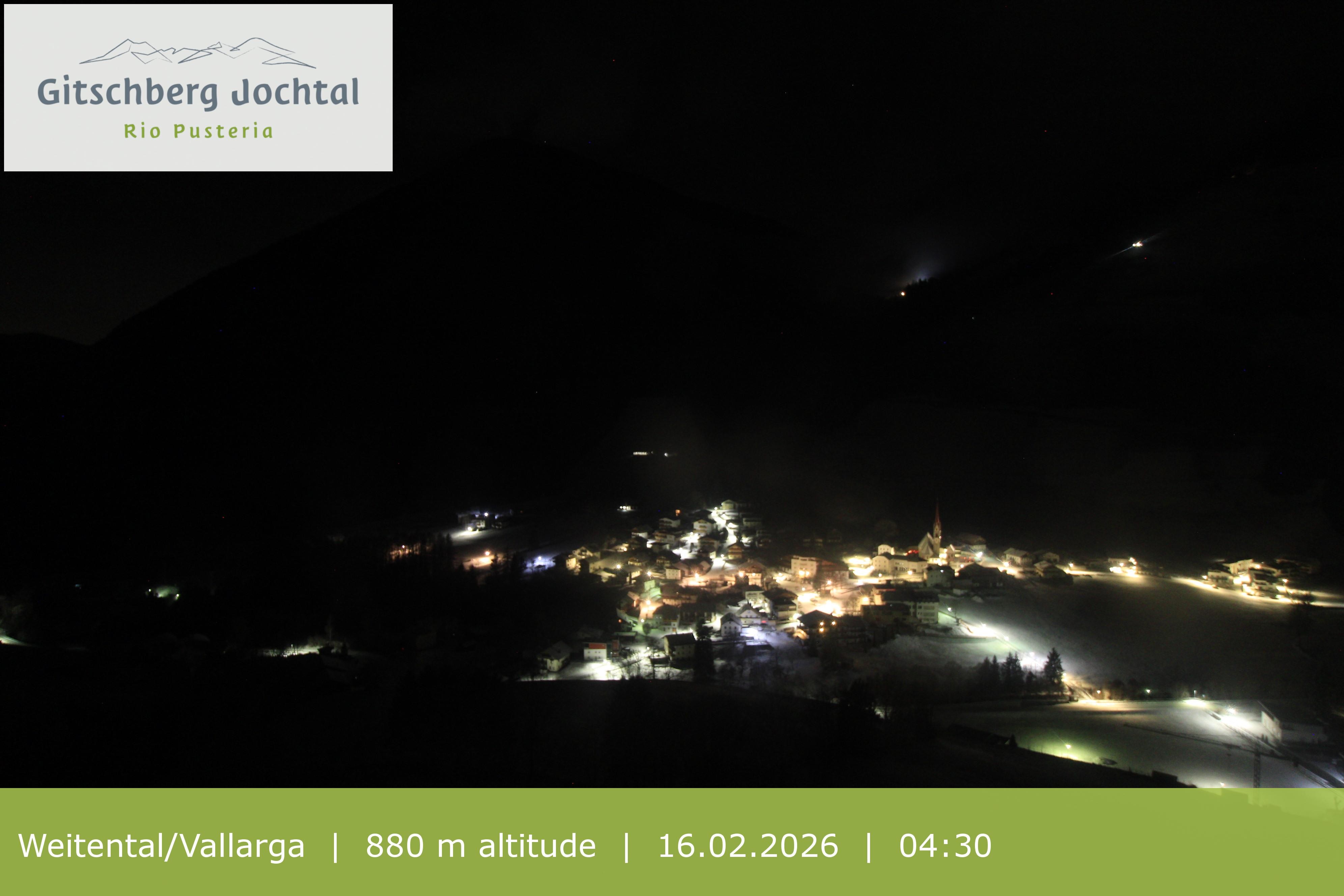 Archiv Foto Webcam Blick auf Weitental vom Gitschberg