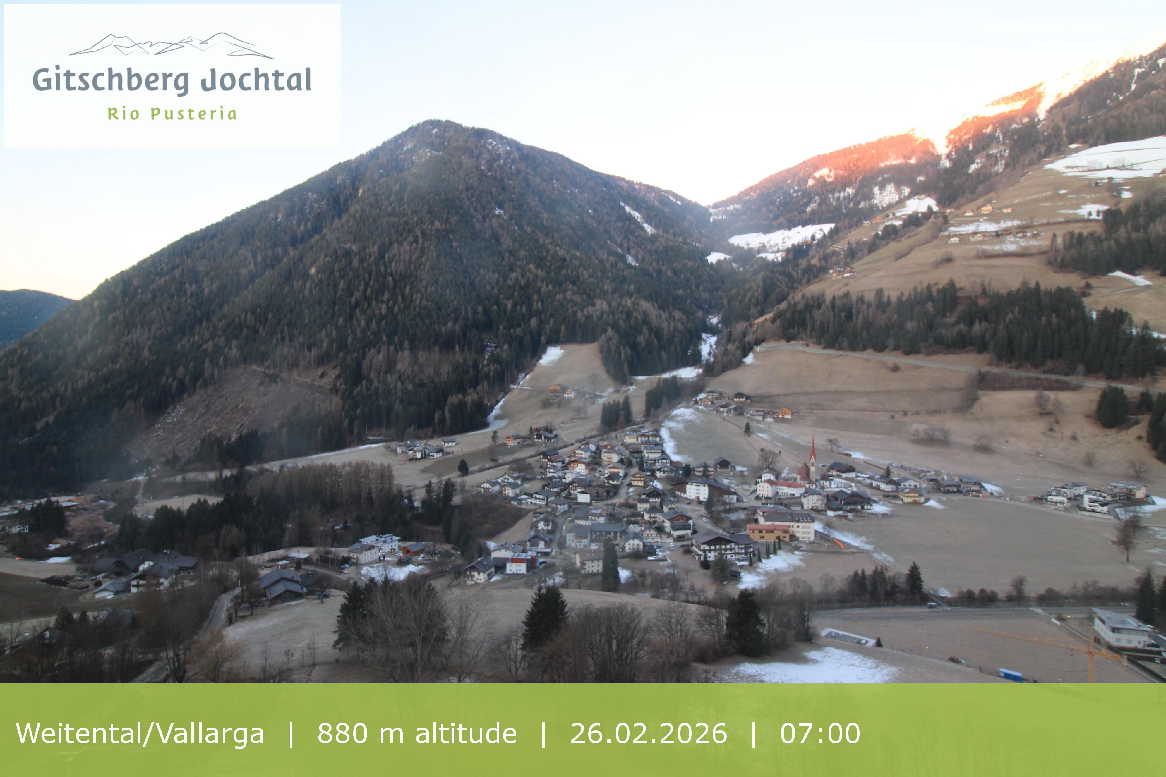 Archived image Webcam View at Weitental in Eisack Valley