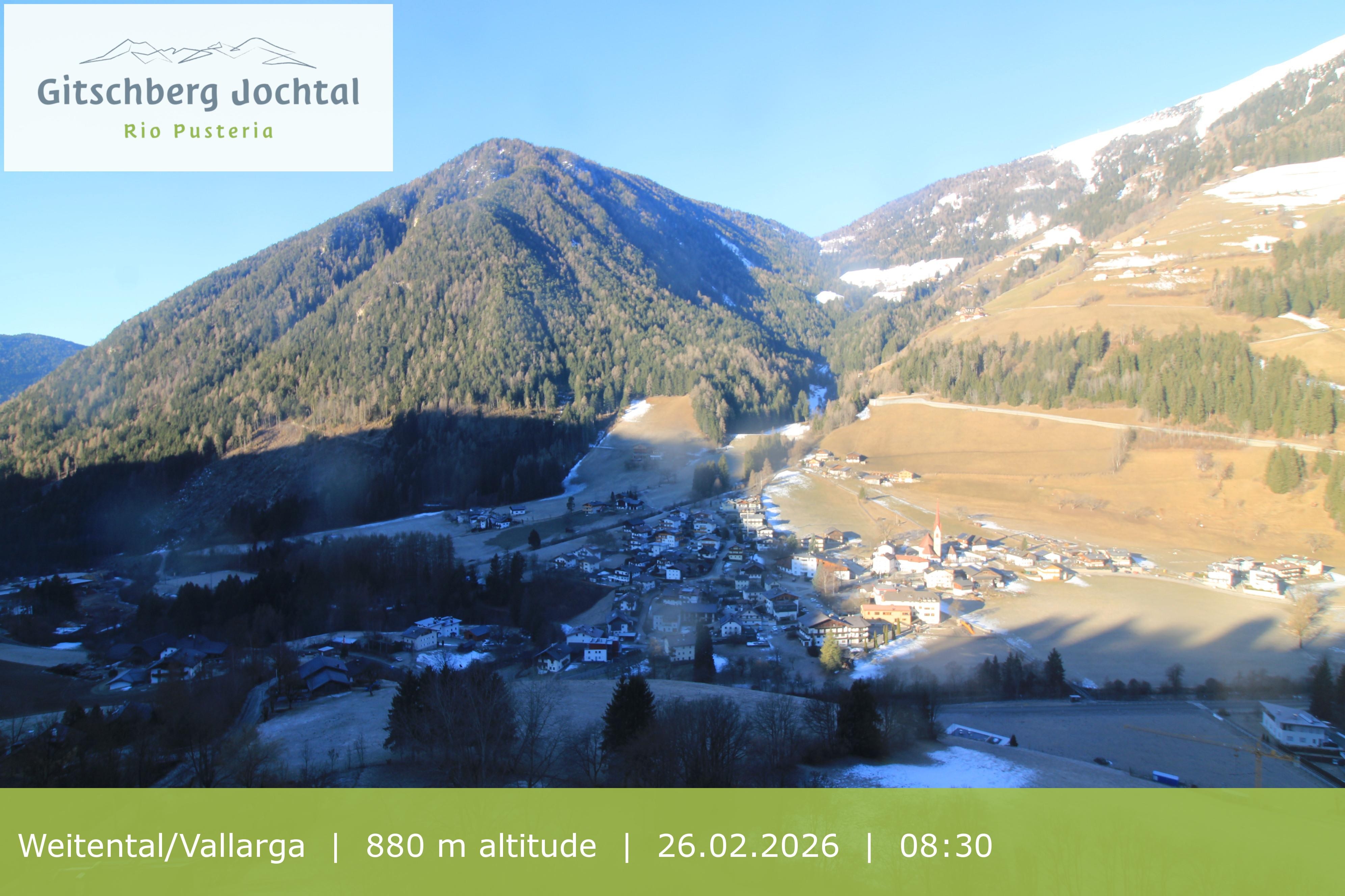 Archived image Webcam View at Weitental in Eisack Valley