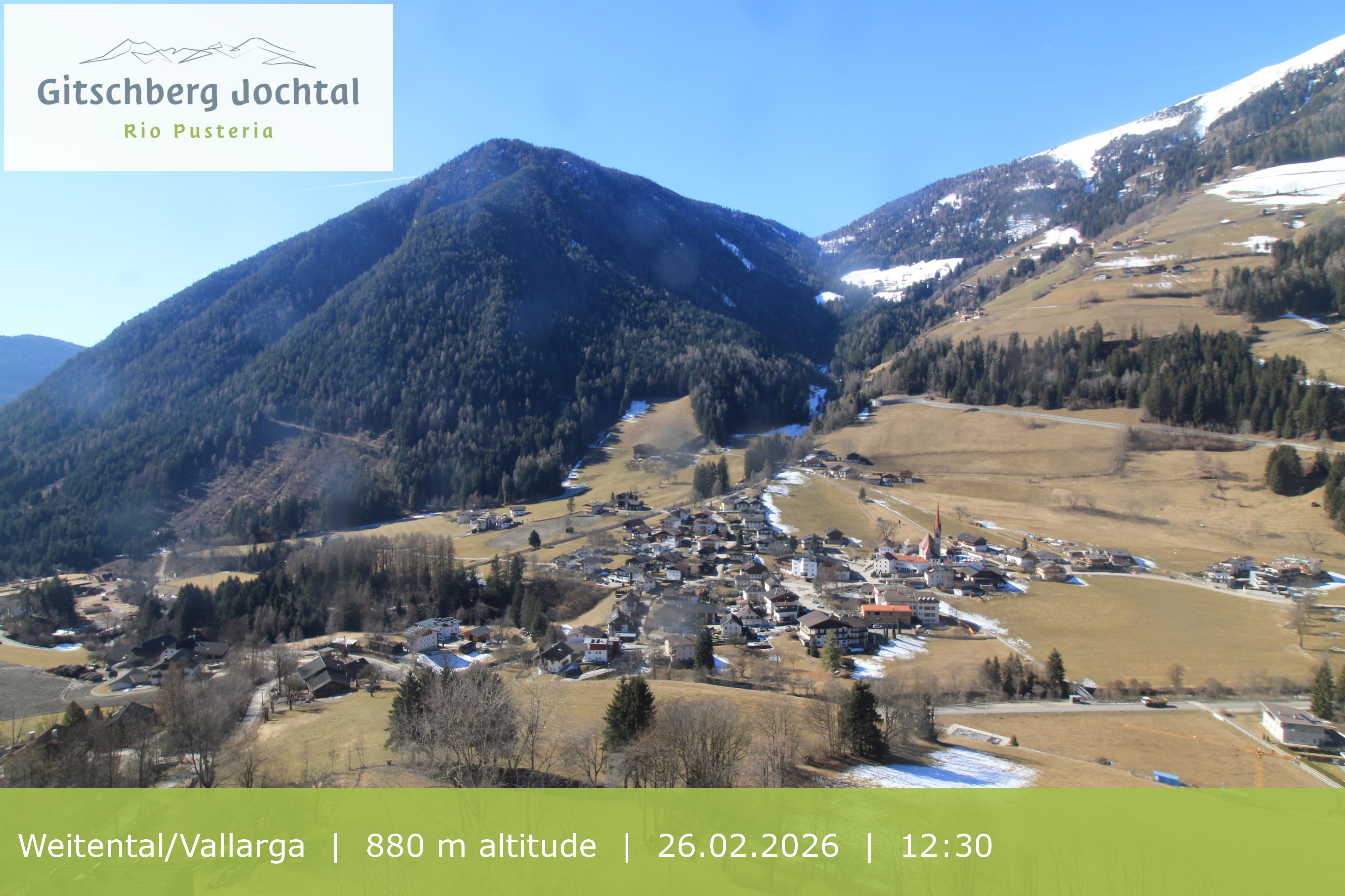 Archived image Webcam View at Weitental in Eisack Valley