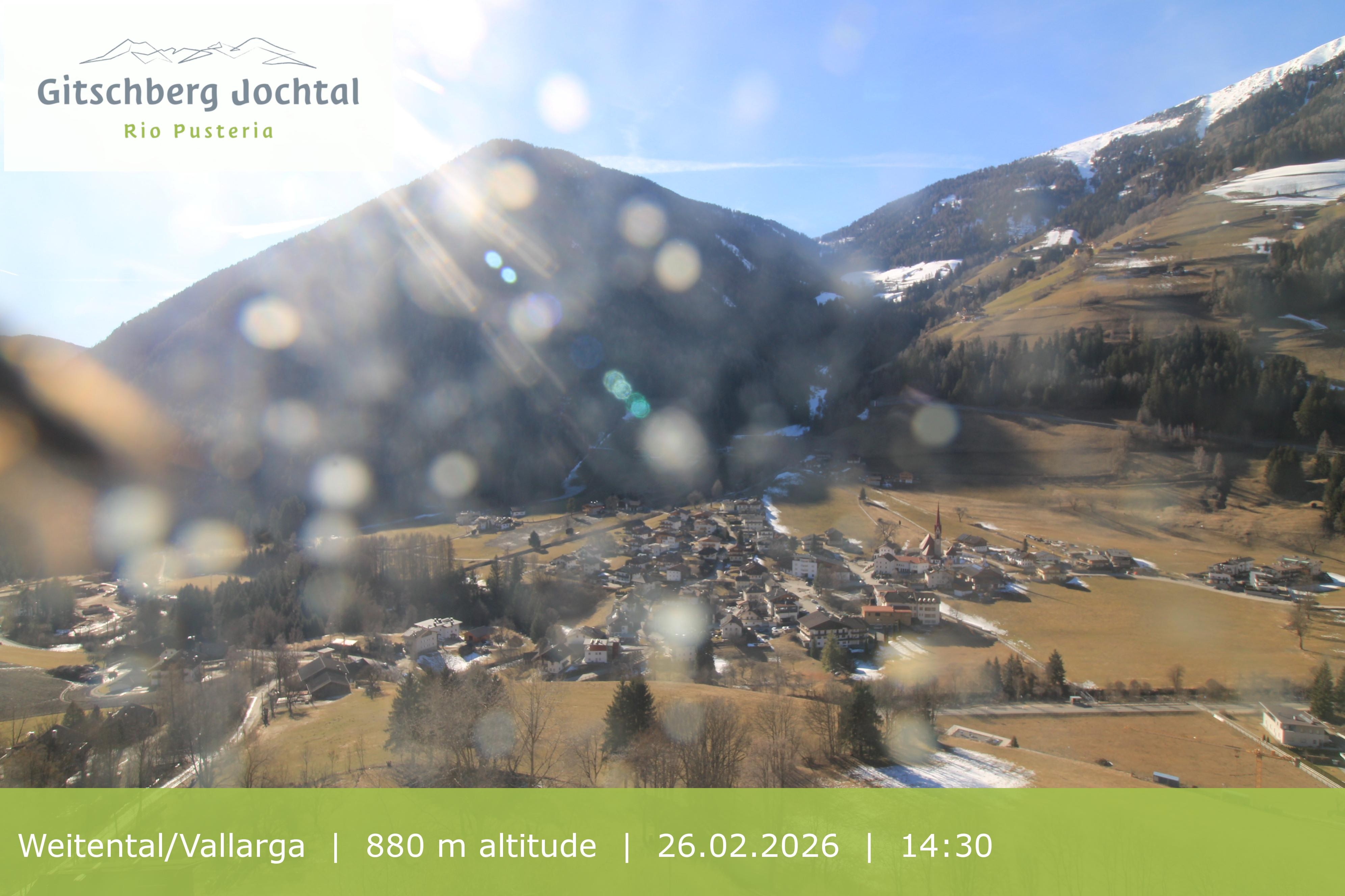 Archived image Webcam View at Weitental in Eisack Valley