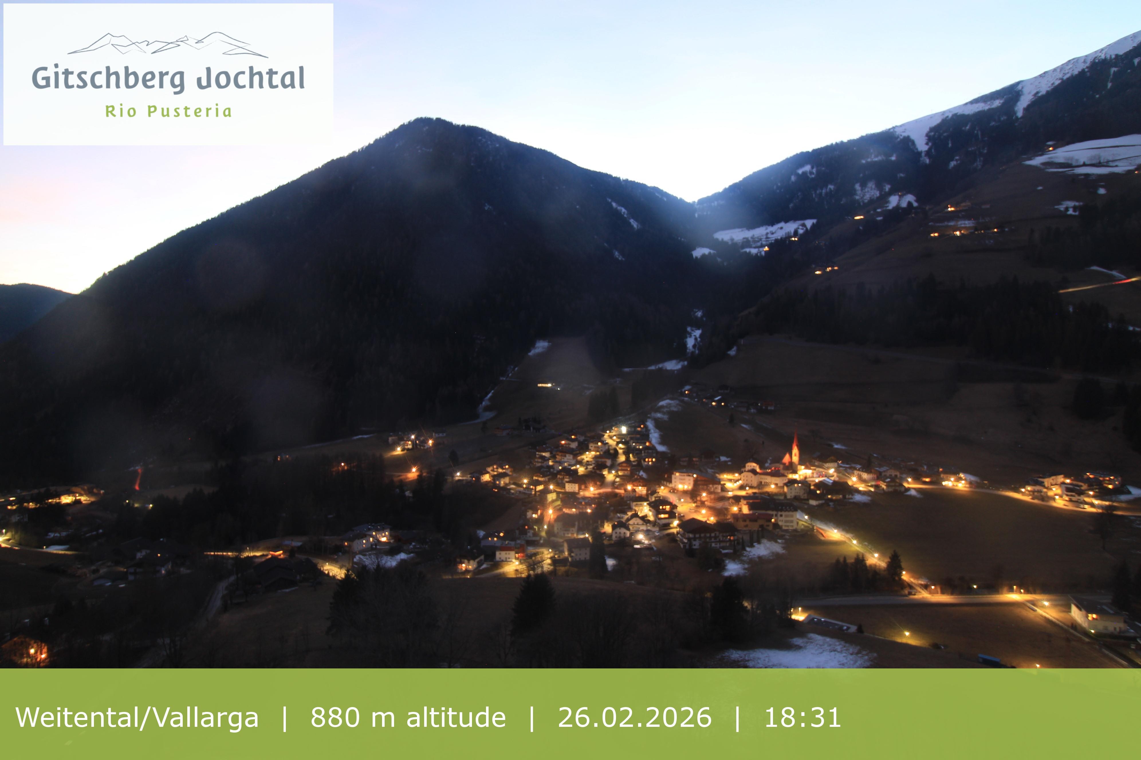 Archived image Webcam View at Weitental in Eisack Valley