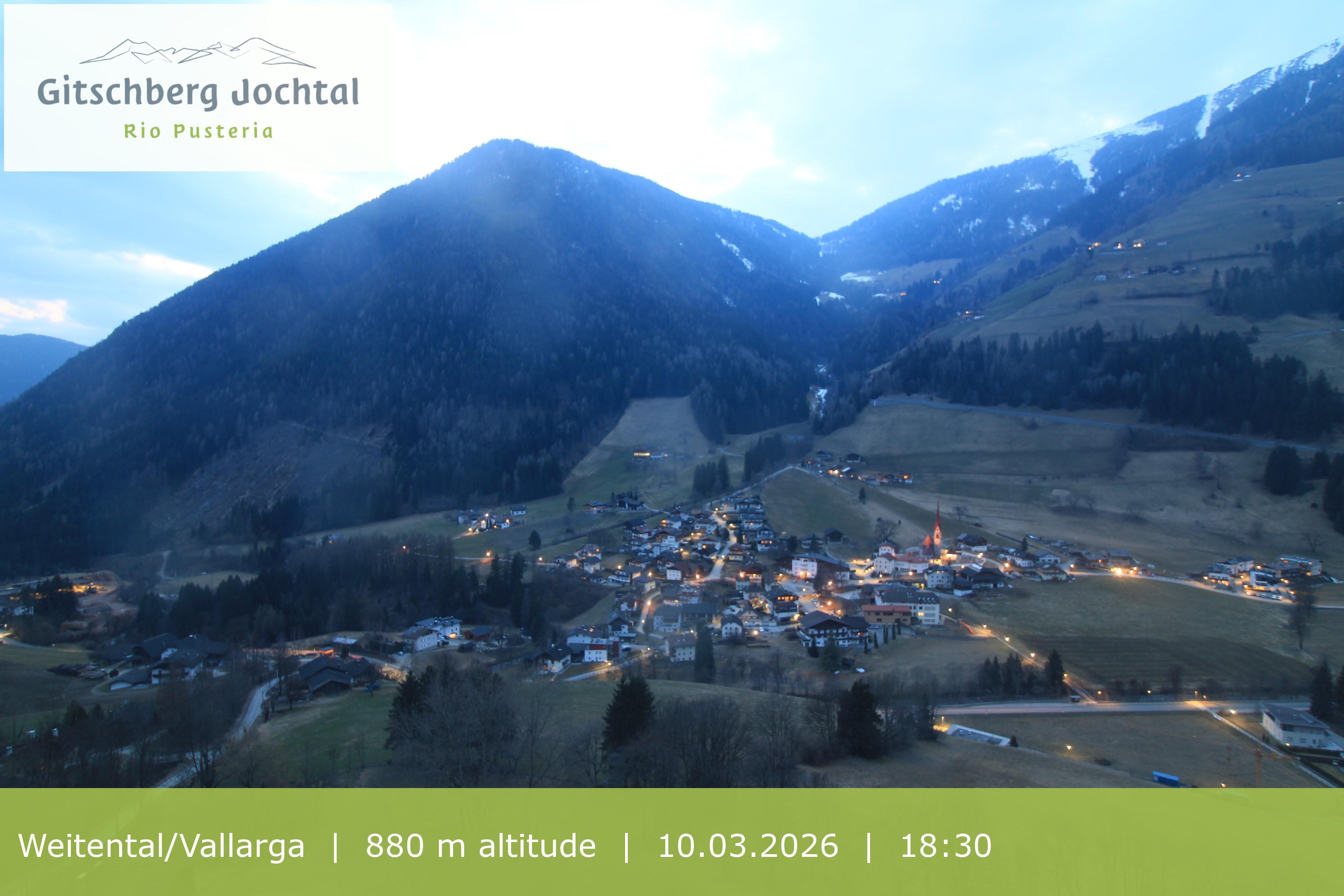 Archived image Webcam View at Weitental in Eisack Valley