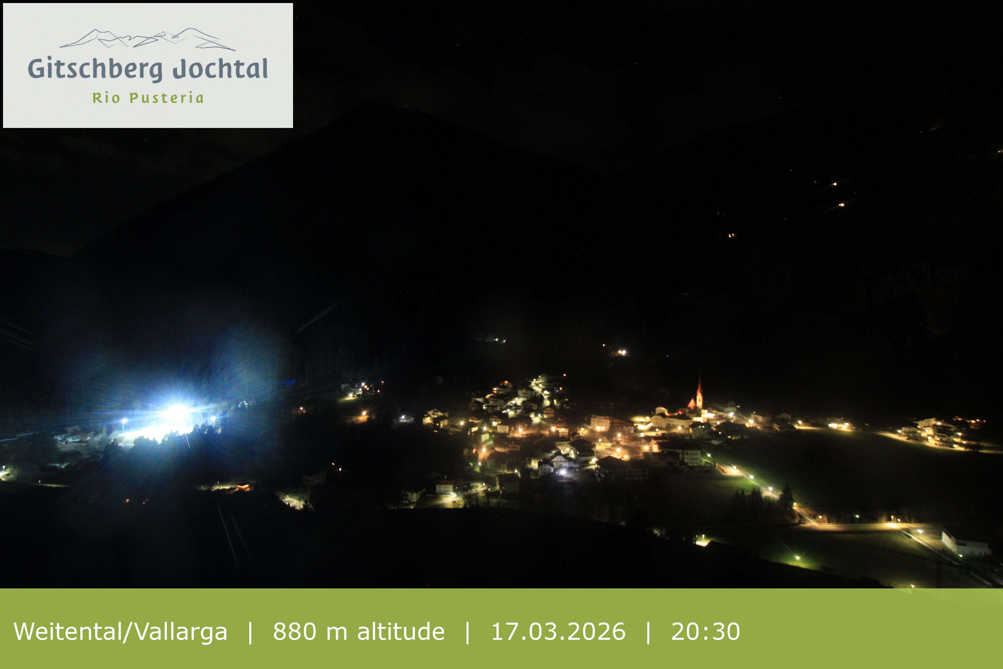 Archiv Foto Webcam Blick auf Weitental vom Gitschberg