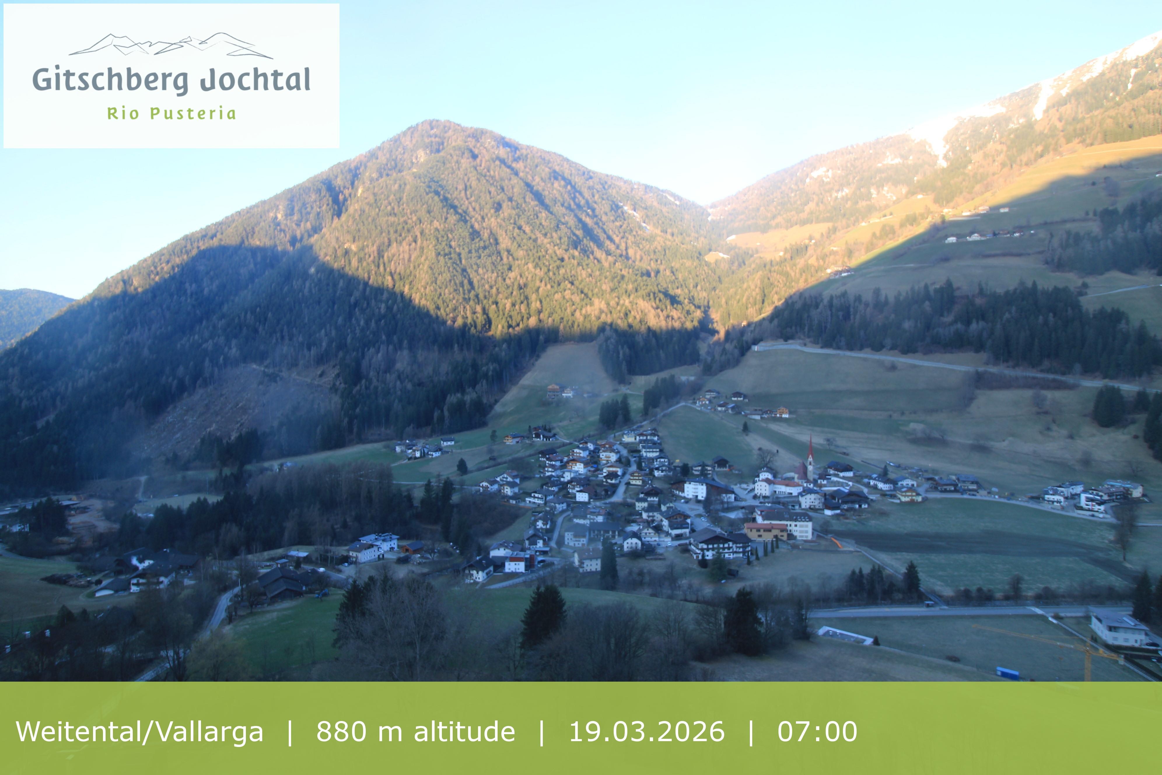 Archived image Webcam View at Weitental in Eisack Valley
