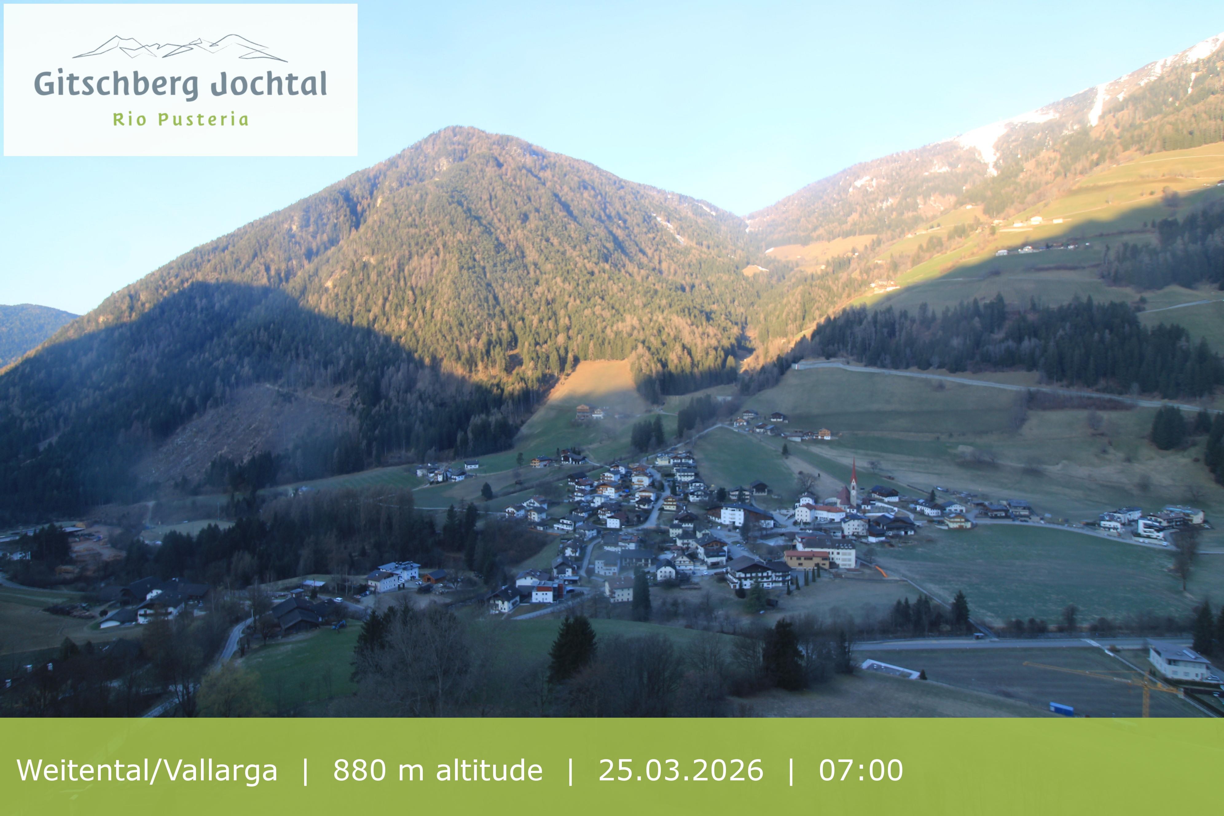 Archived image Webcam View at Weitental in Eisack Valley