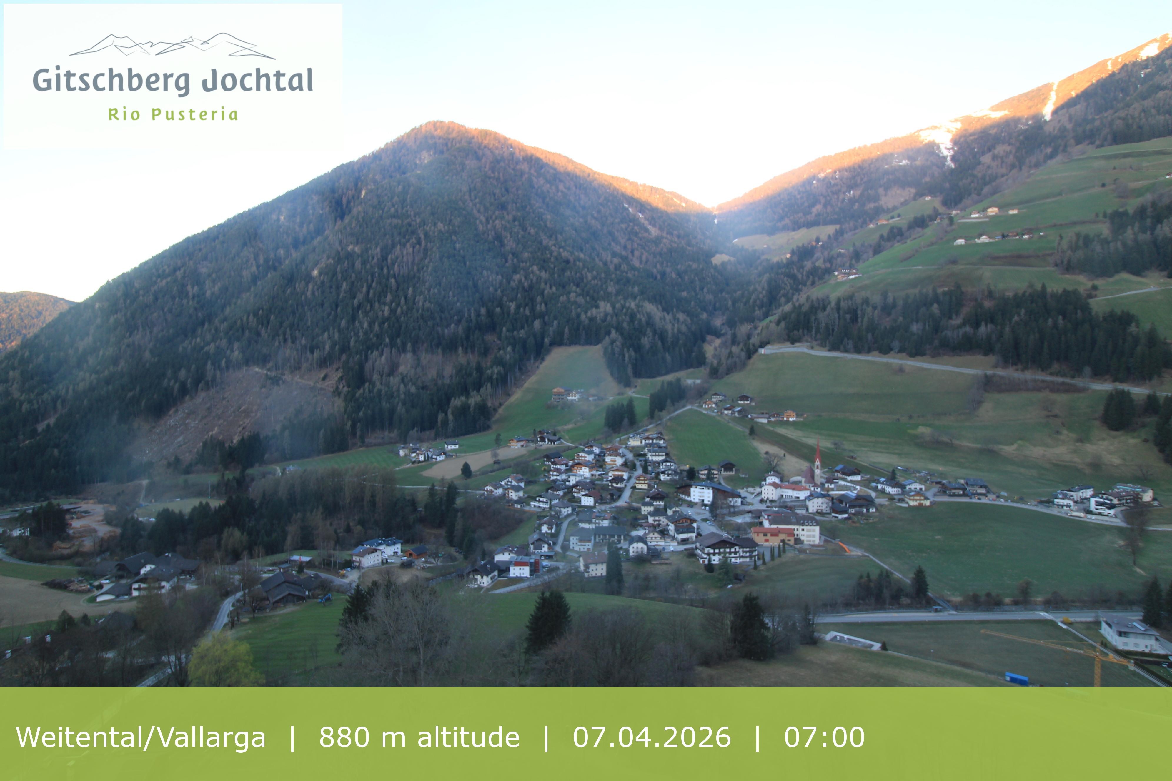 Archived image Webcam View at Weitental in Eisack Valley