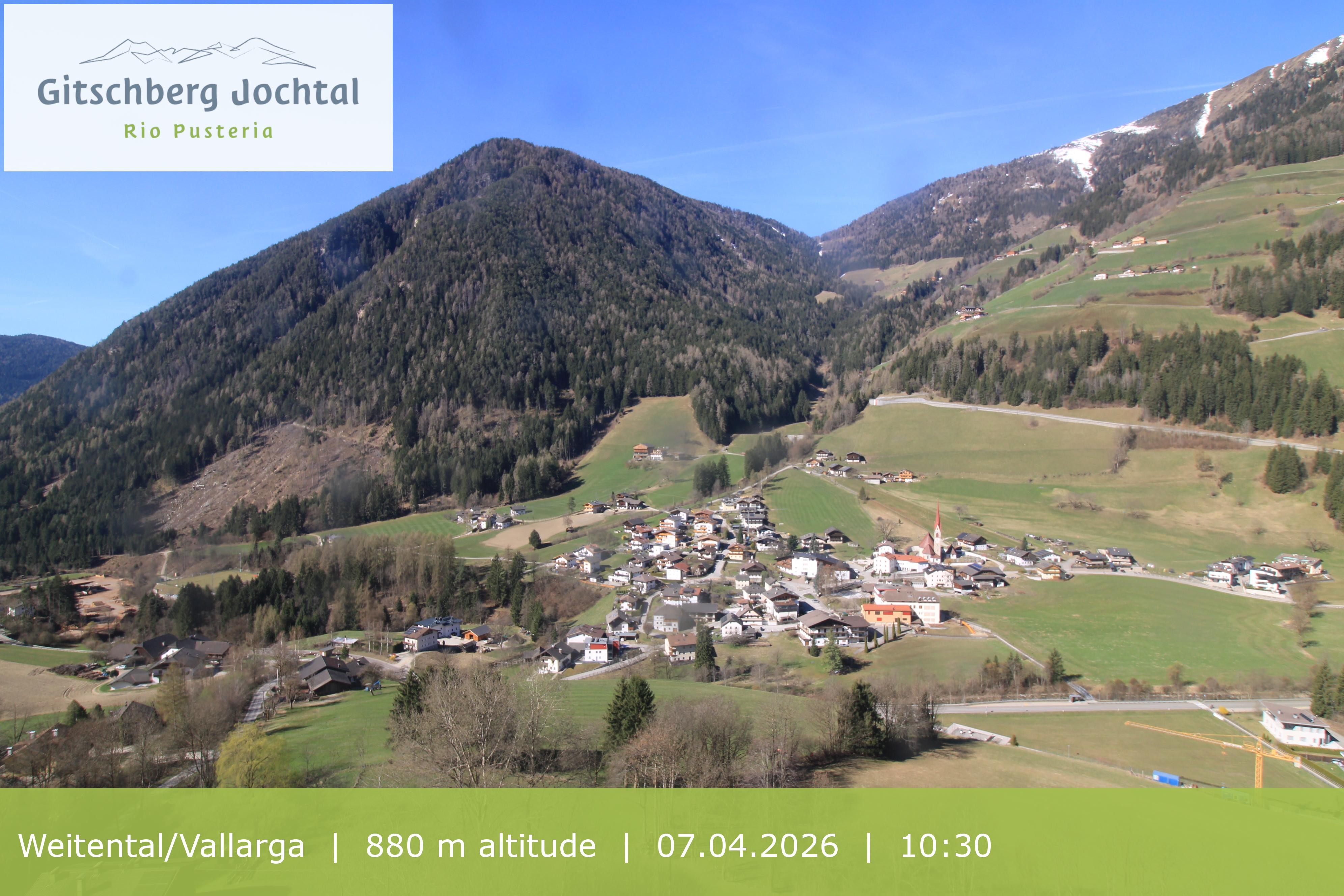 Archived image Webcam View at Weitental in Eisack Valley