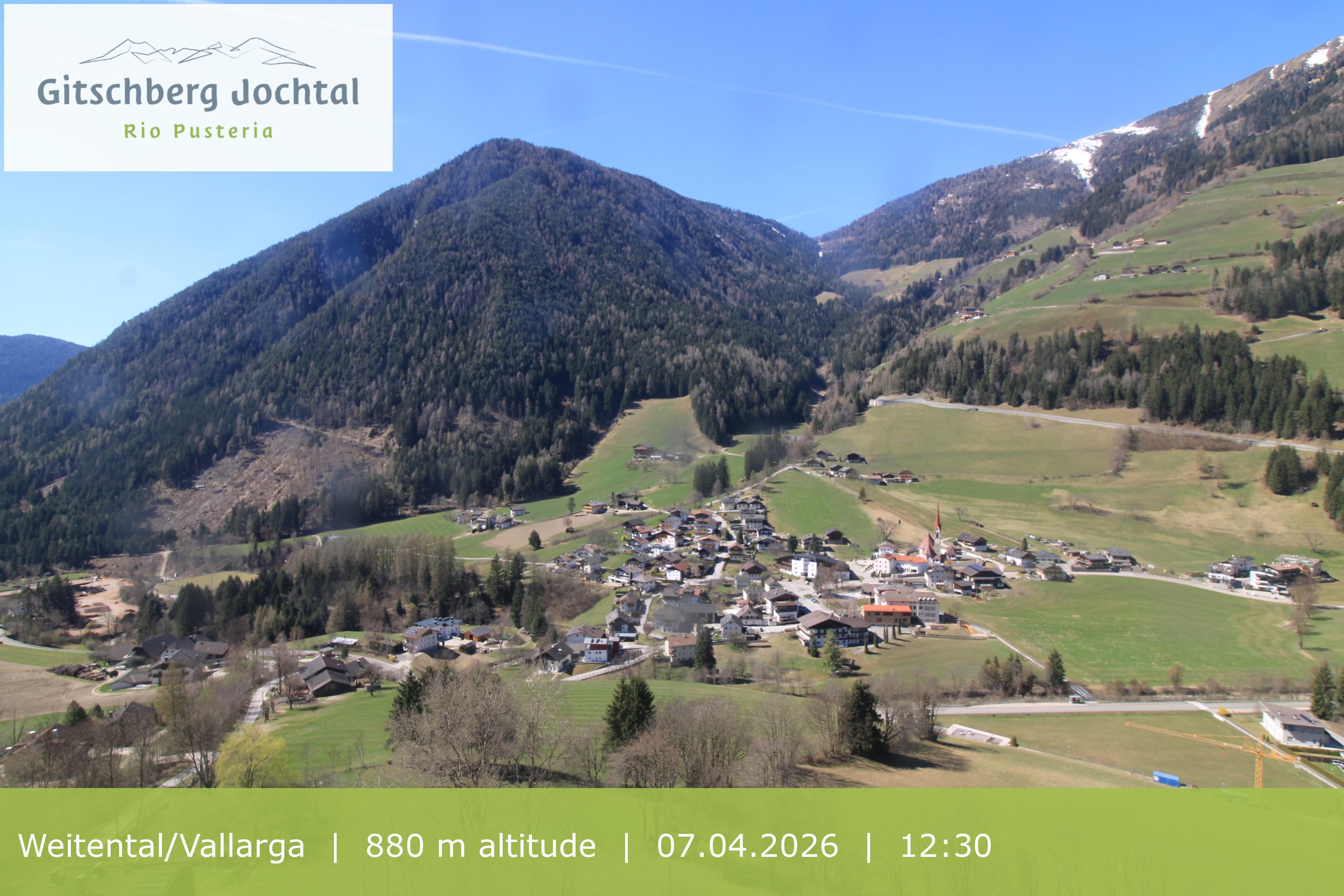 Archived image Webcam View at Weitental in Eisack Valley