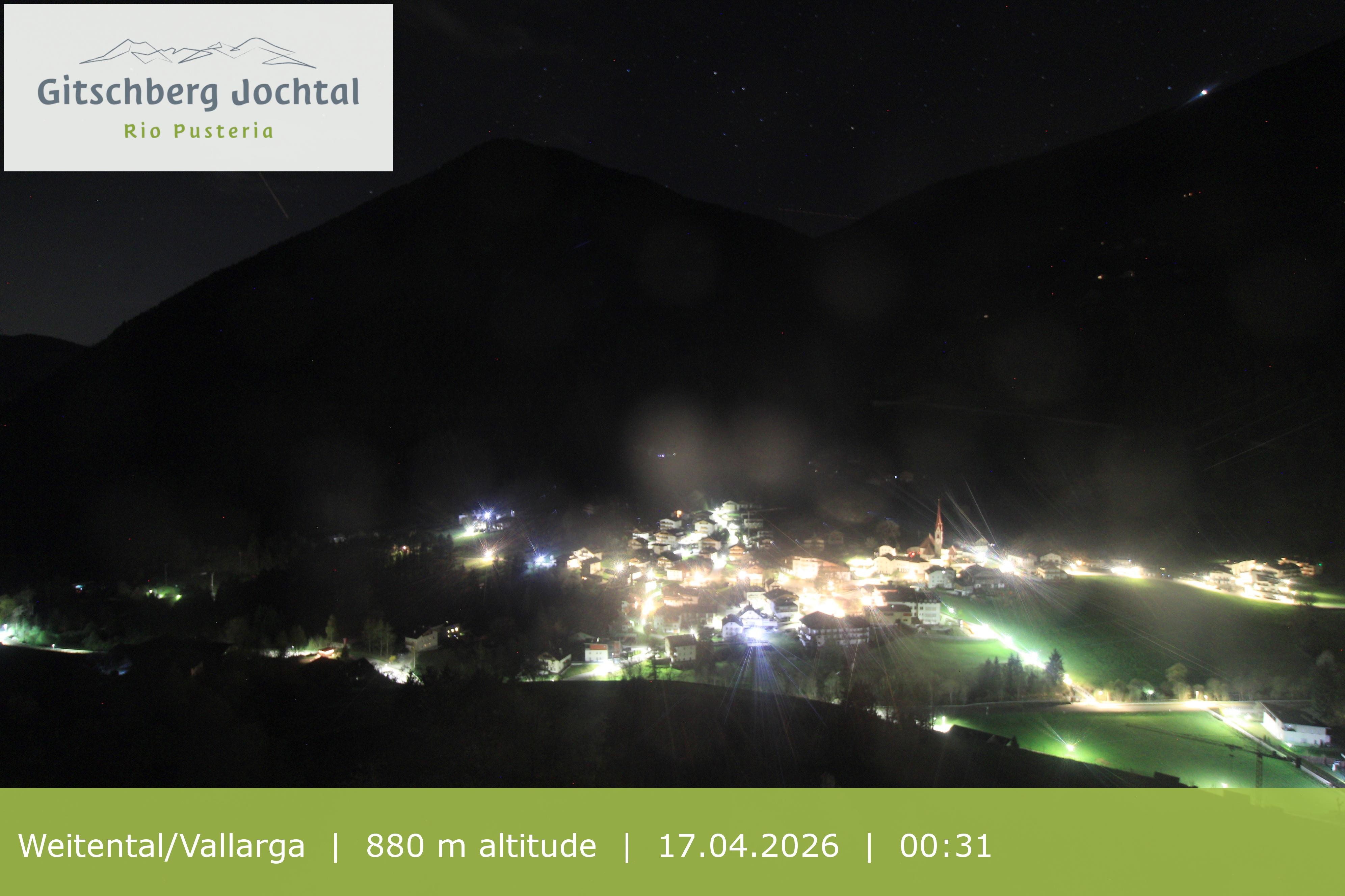 Archiv Foto Webcam Blick auf Weitental vom Gitschberg