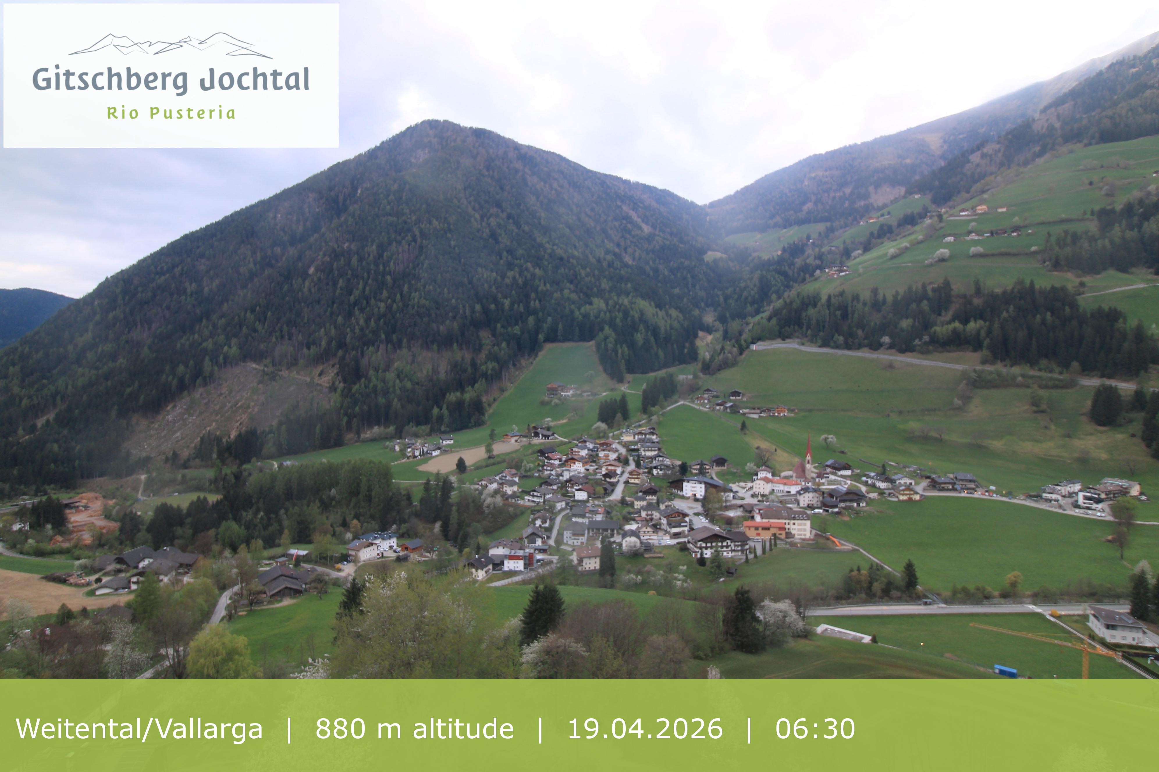 Archived image Webcam View at Weitental in Eisack Valley