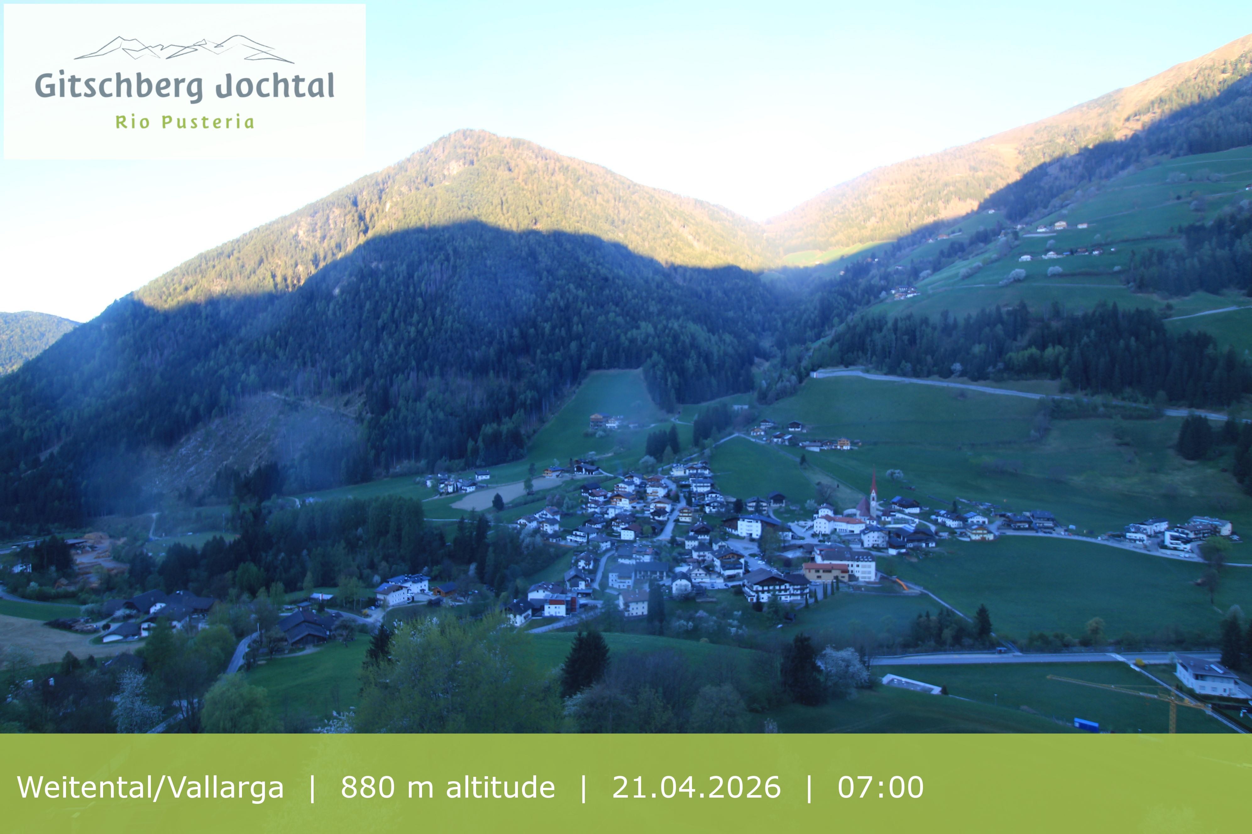 Archived image Webcam View at Weitental in Eisack Valley