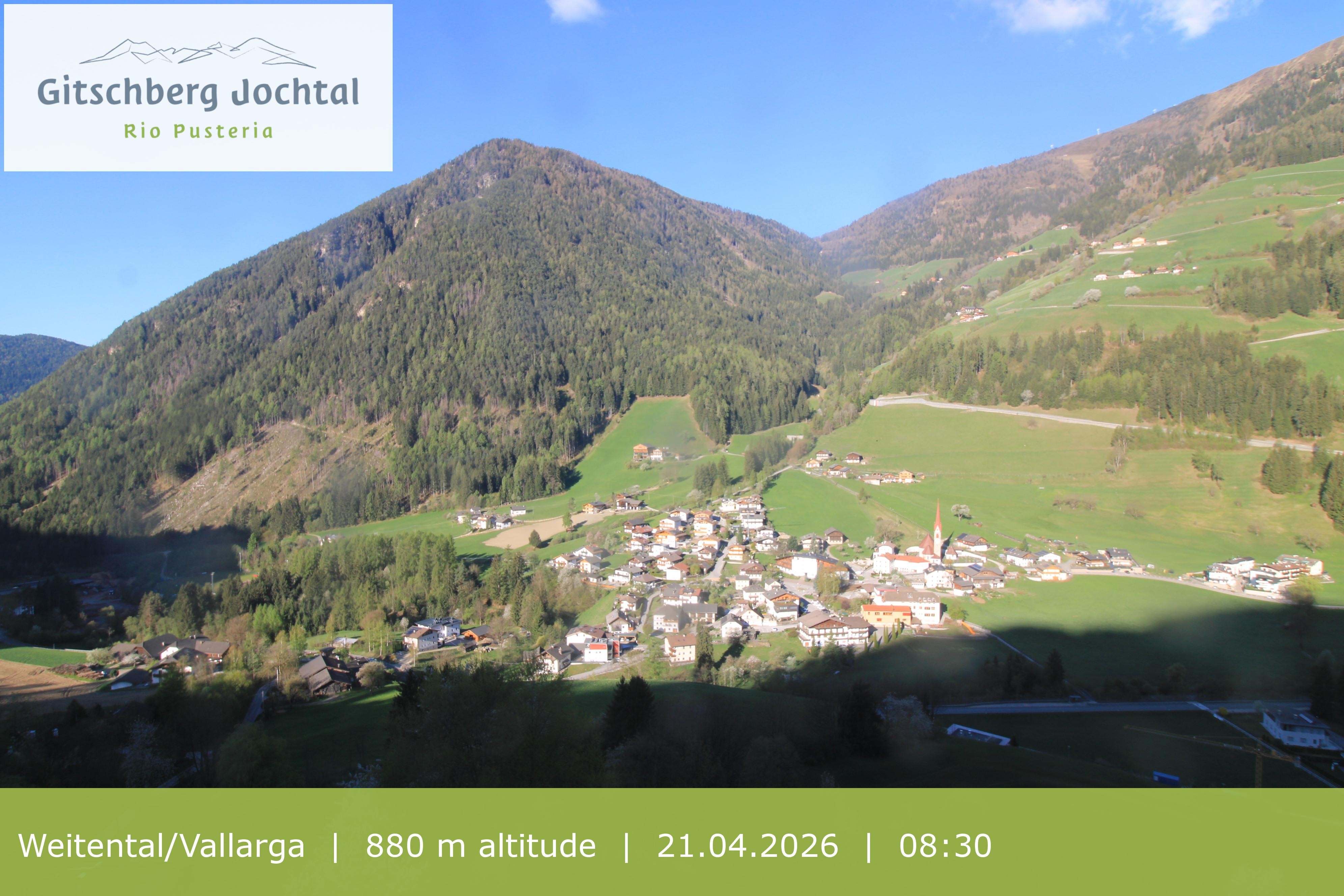 Archived image Webcam View at Weitental in Eisack Valley