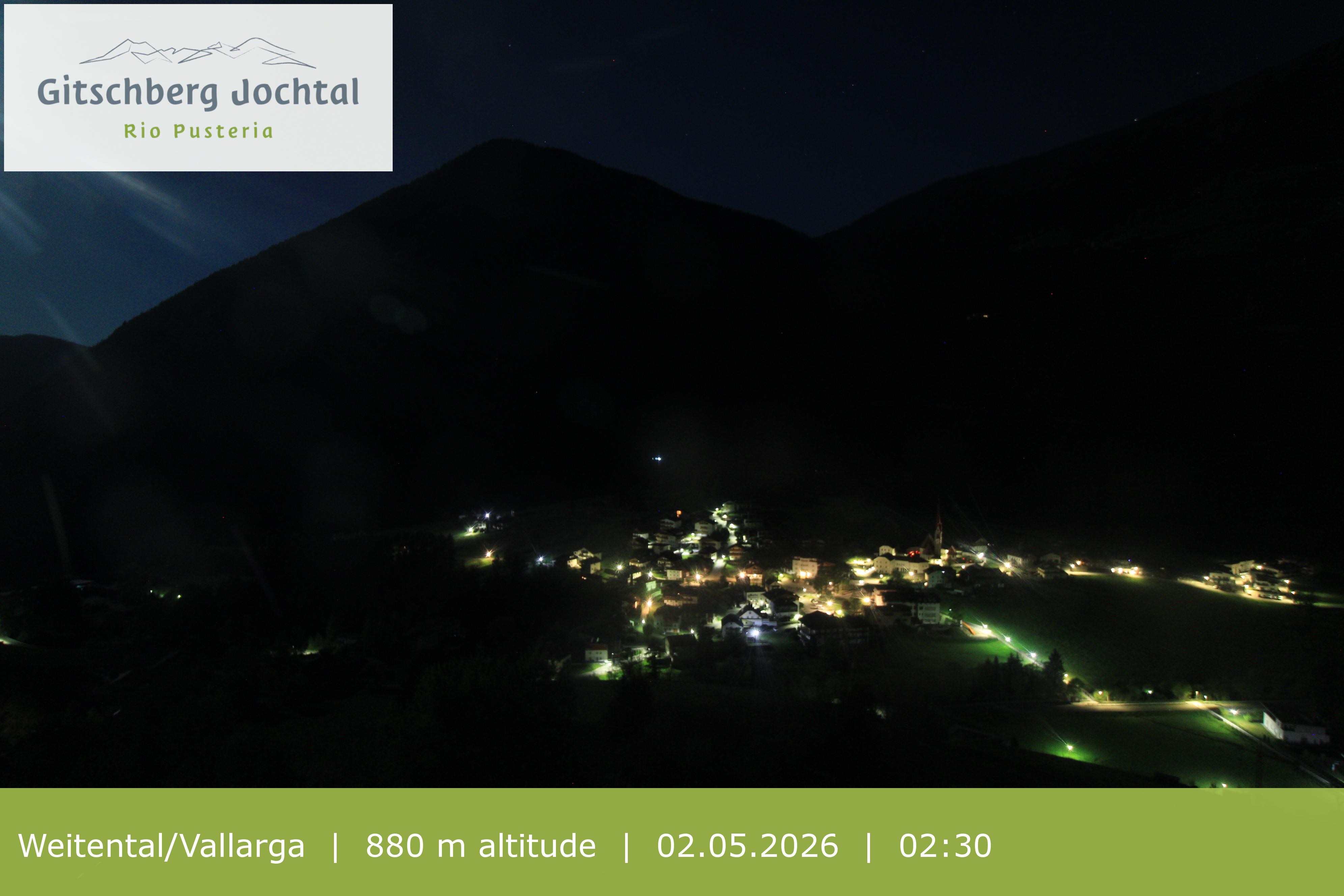 Archiv Foto Webcam Blick auf Weitental vom Gitschberg