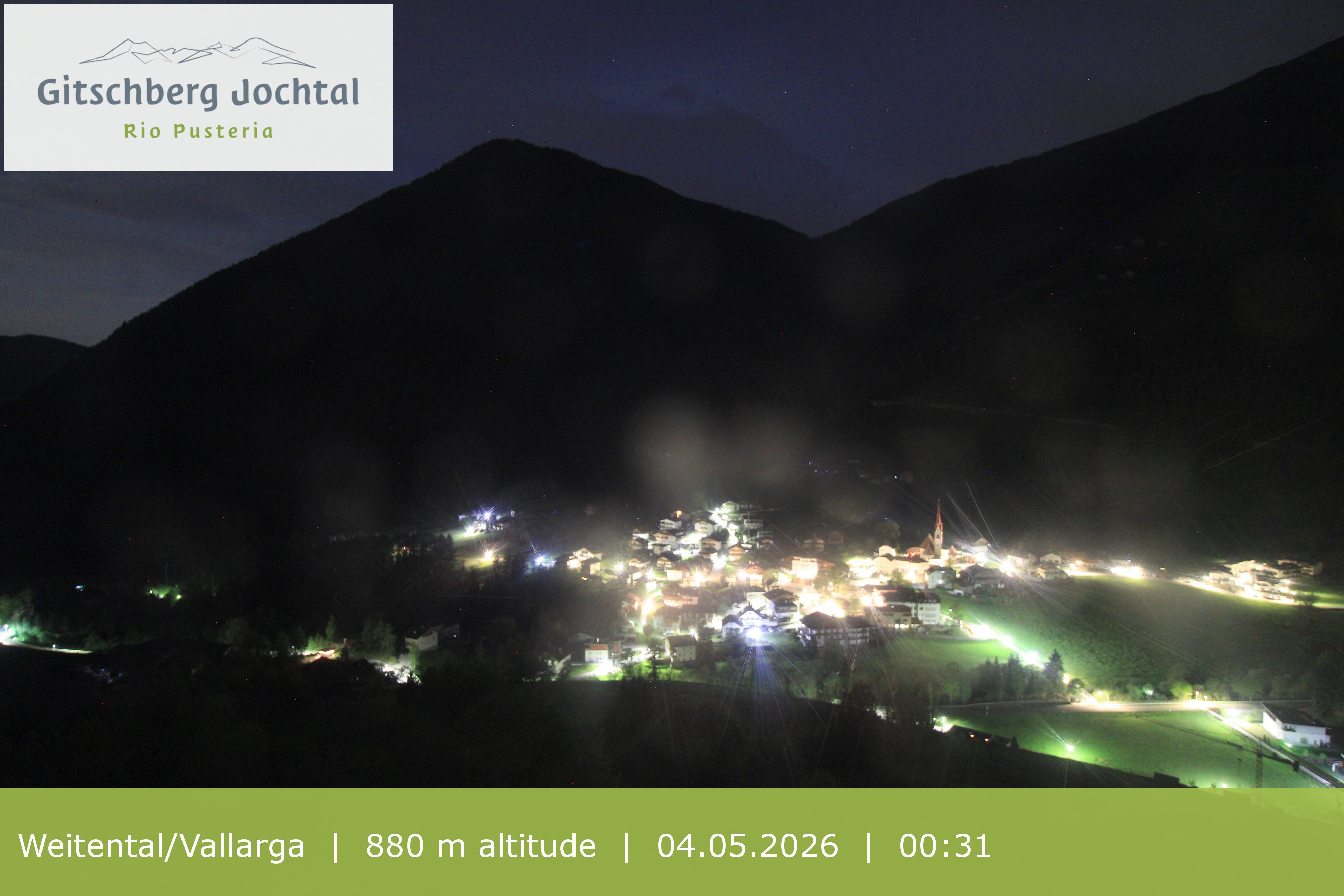 Archiv Foto Webcam Blick auf Weitental vom Gitschberg
