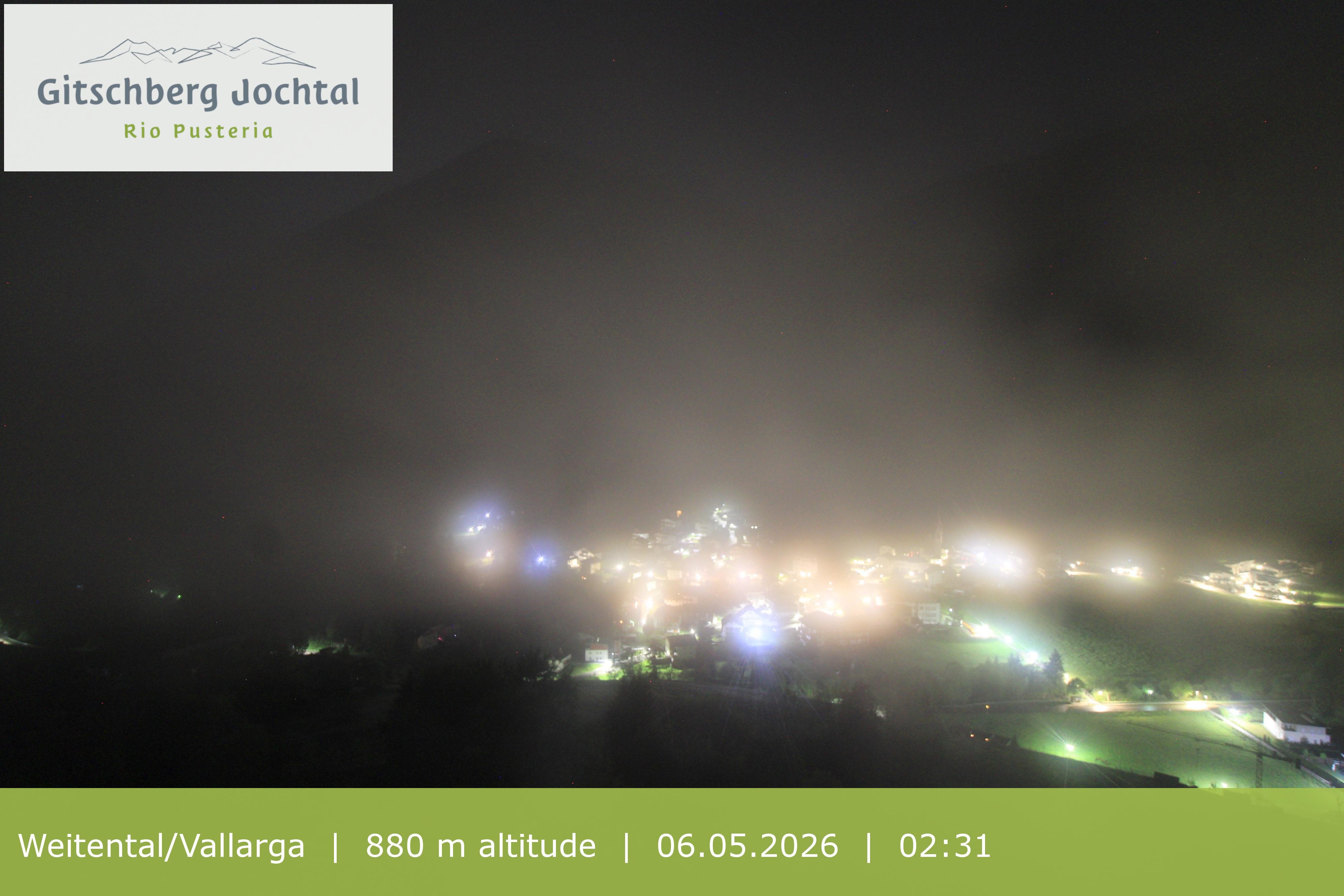 Archiv Foto Webcam Blick auf Weitental vom Gitschberg