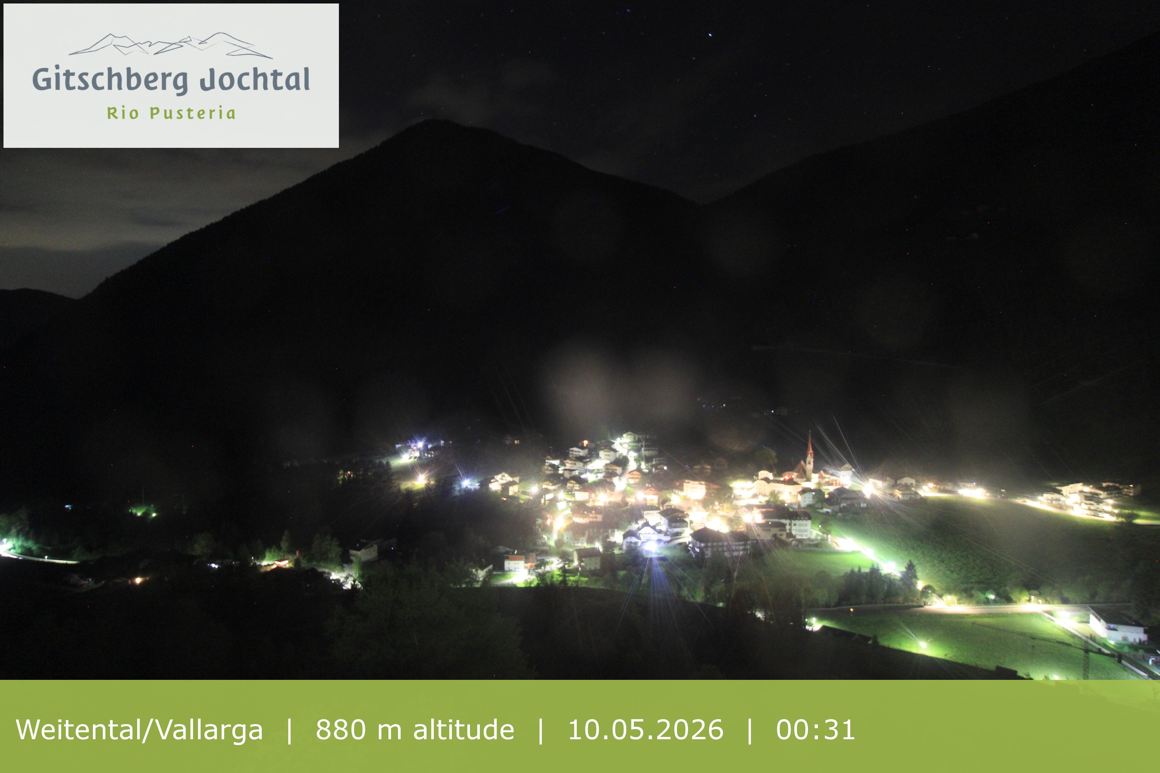 Archiv Foto Webcam Blick auf Weitental vom Gitschberg