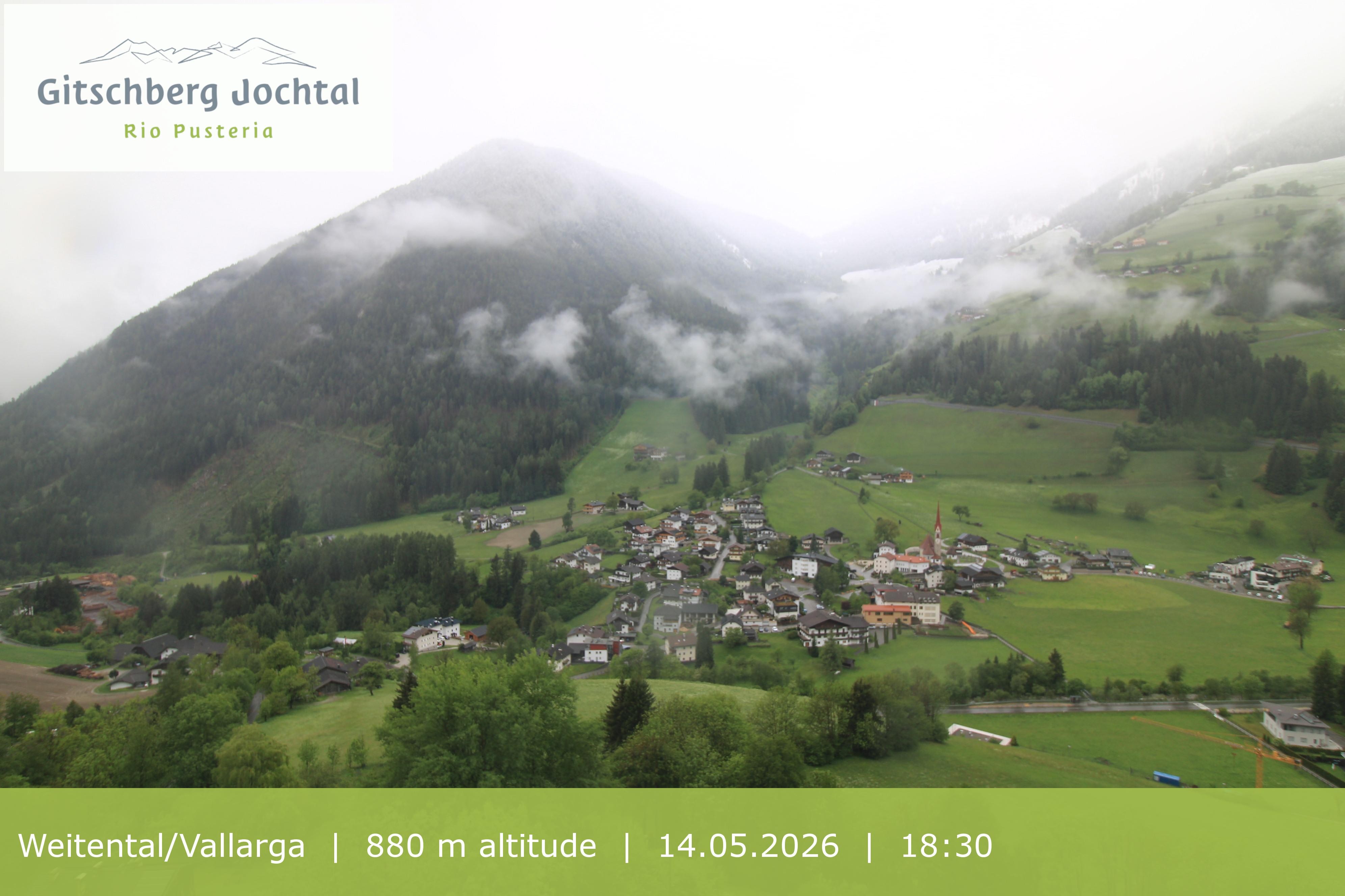 Archived image Webcam View at Weitental in Eisack Valley