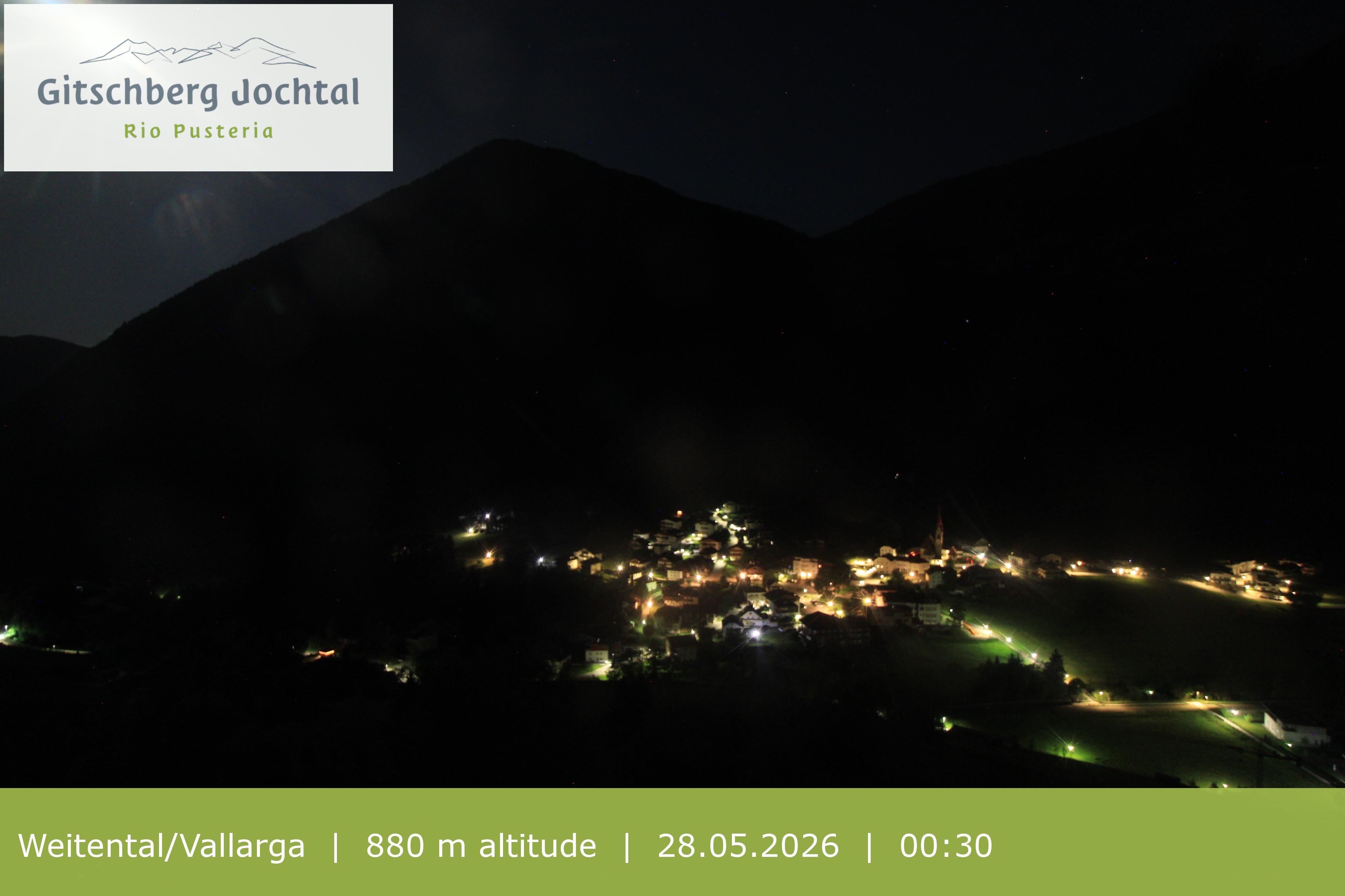 Archiv Foto Webcam Blick auf Weitental vom Gitschberg