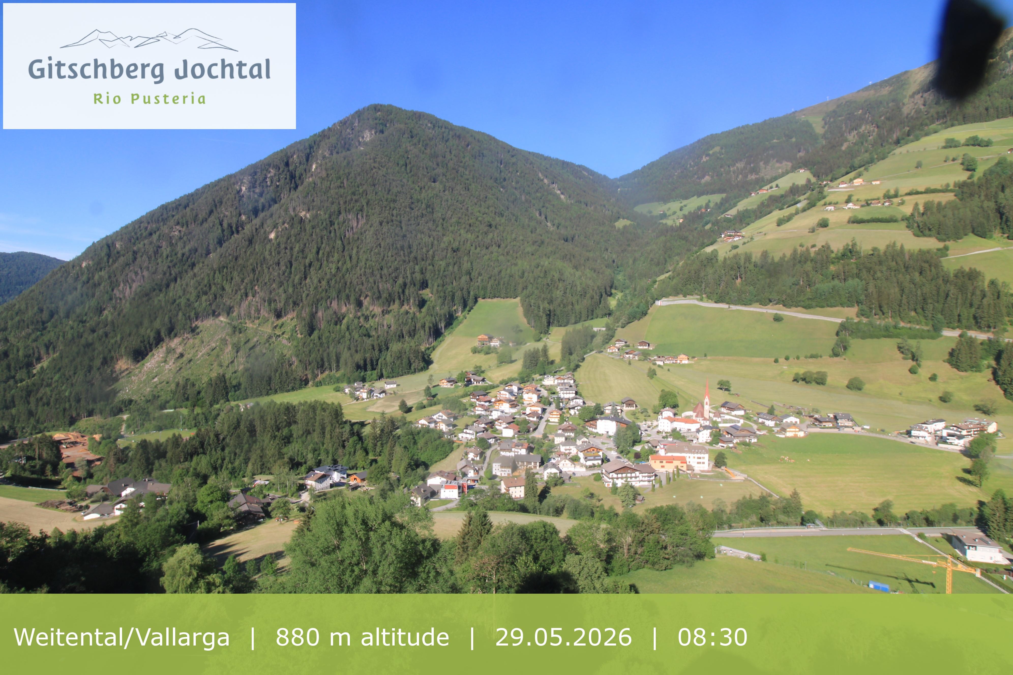 Archived image Webcam View at Weitental in Eisack Valley