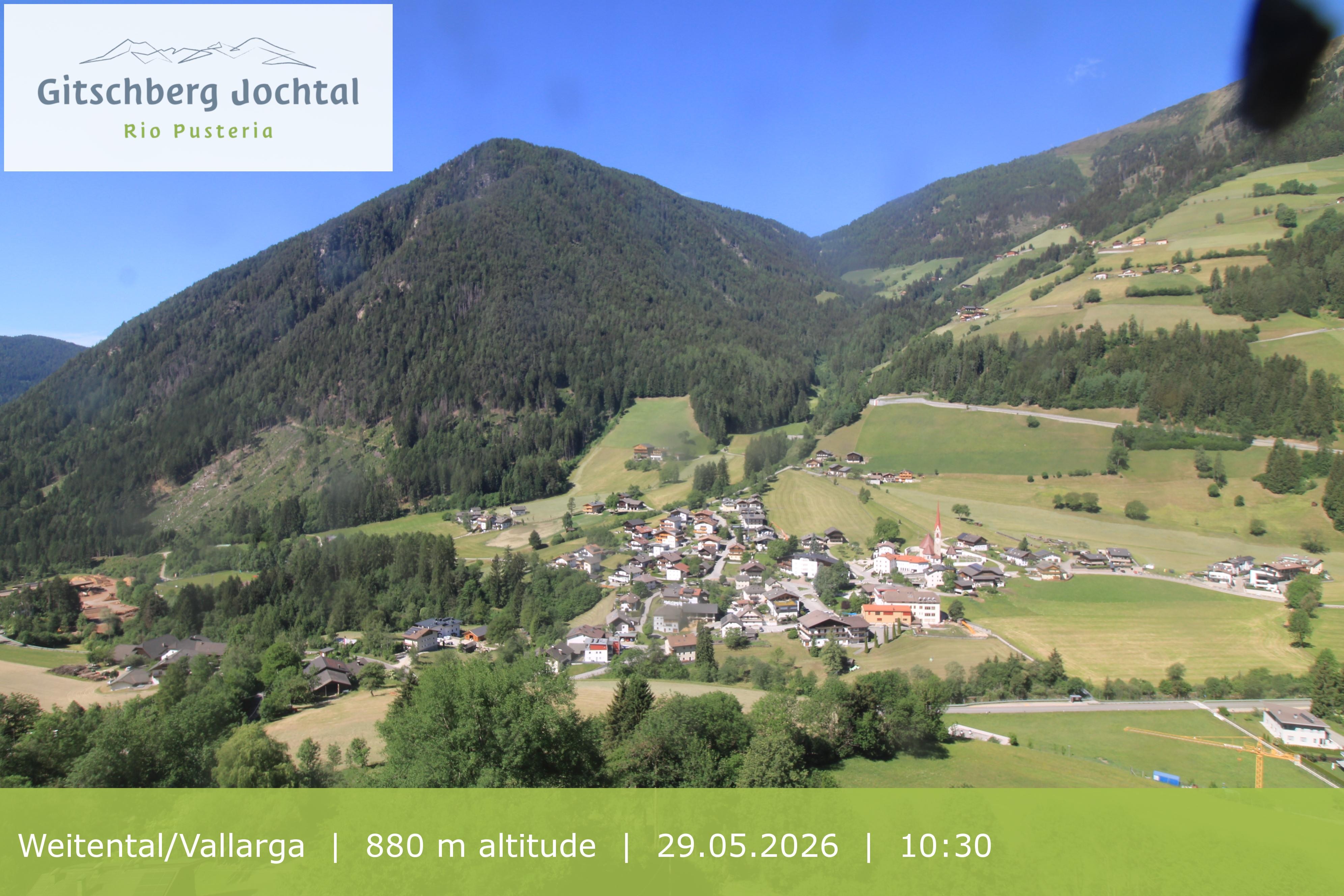 Archived image Webcam View at Weitental in Eisack Valley