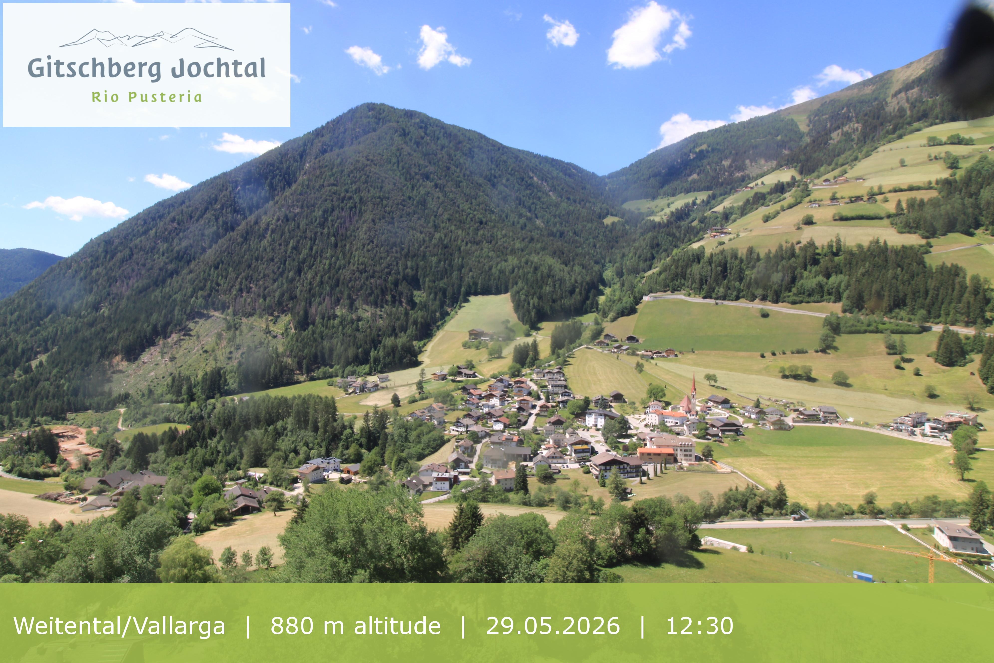 Archived image Webcam View at Weitental in Eisack Valley