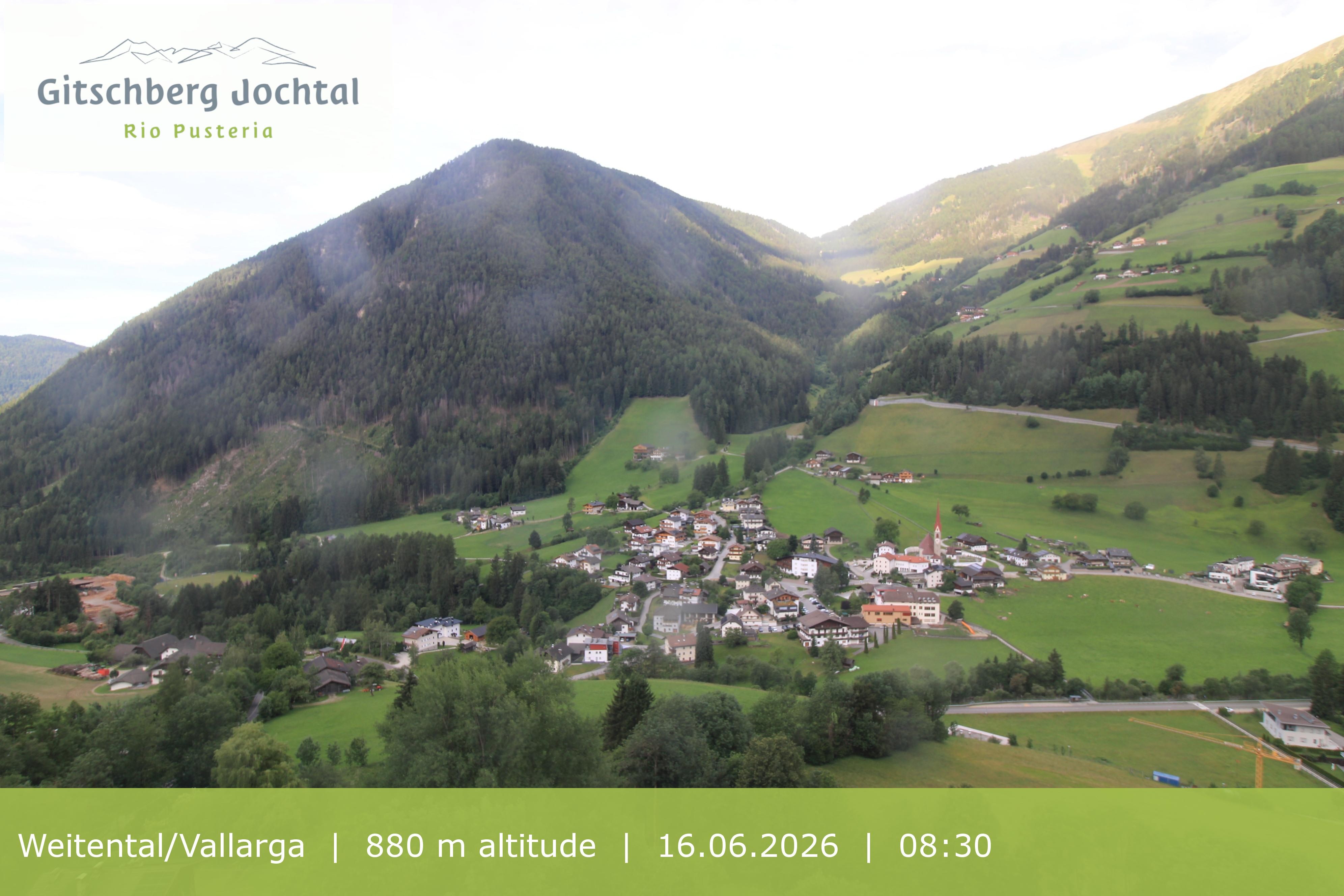 Archived image Webcam View at Weitental in Eisack Valley