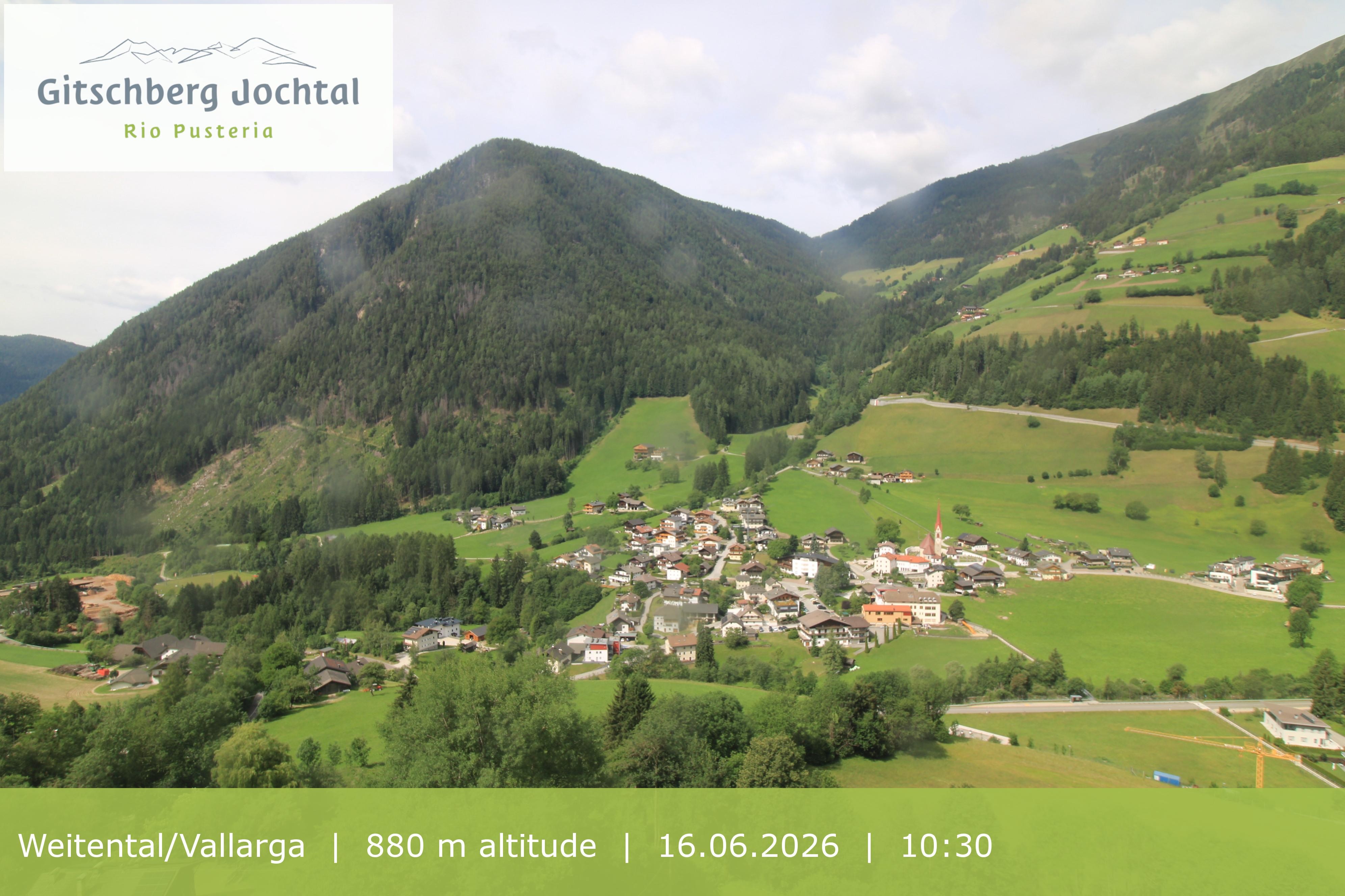 Archived image Webcam View at Weitental in Eisack Valley