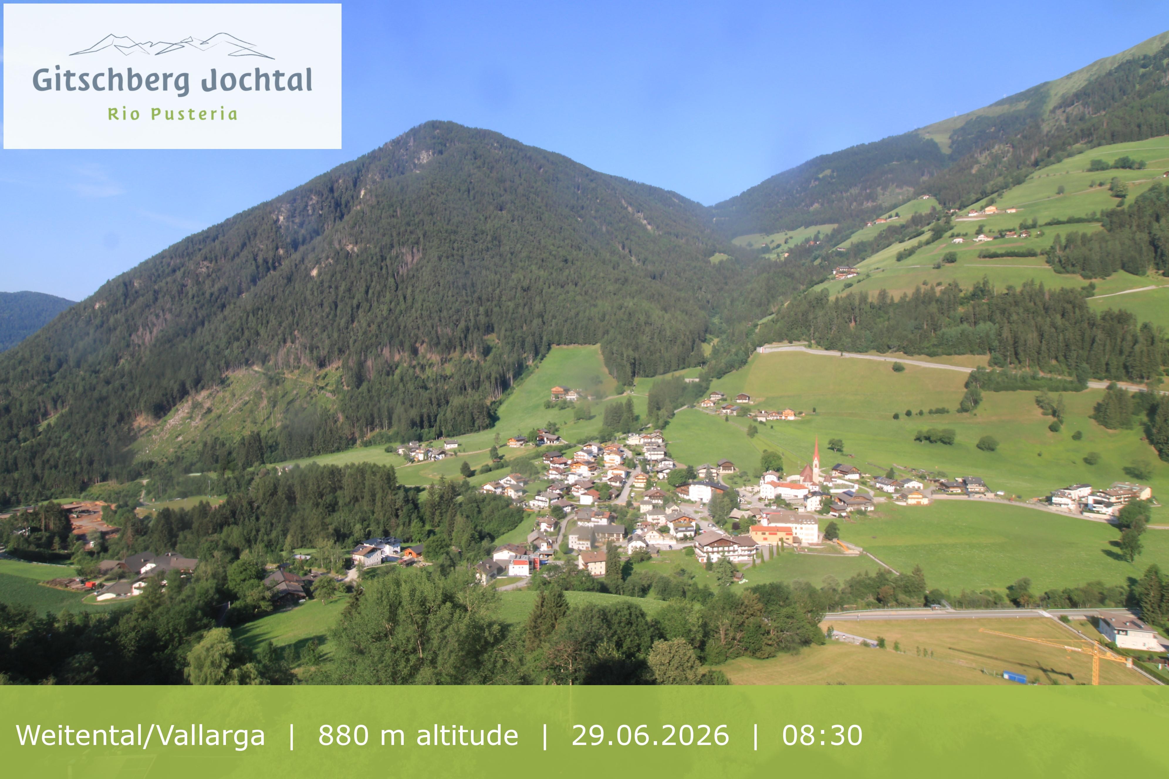 Archived image Webcam View at Weitental in Eisack Valley
