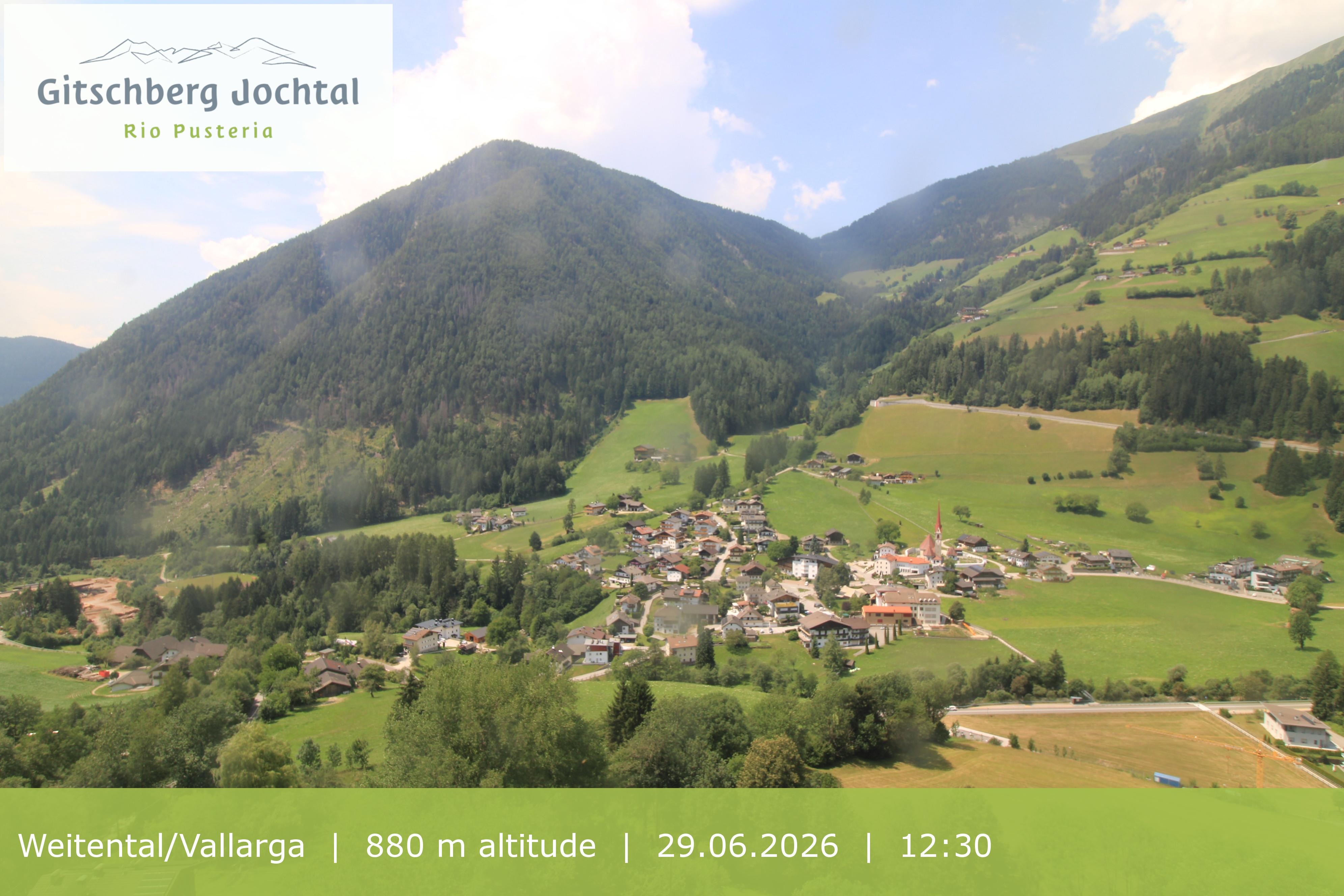 Archived image Webcam View at Weitental in Eisack Valley