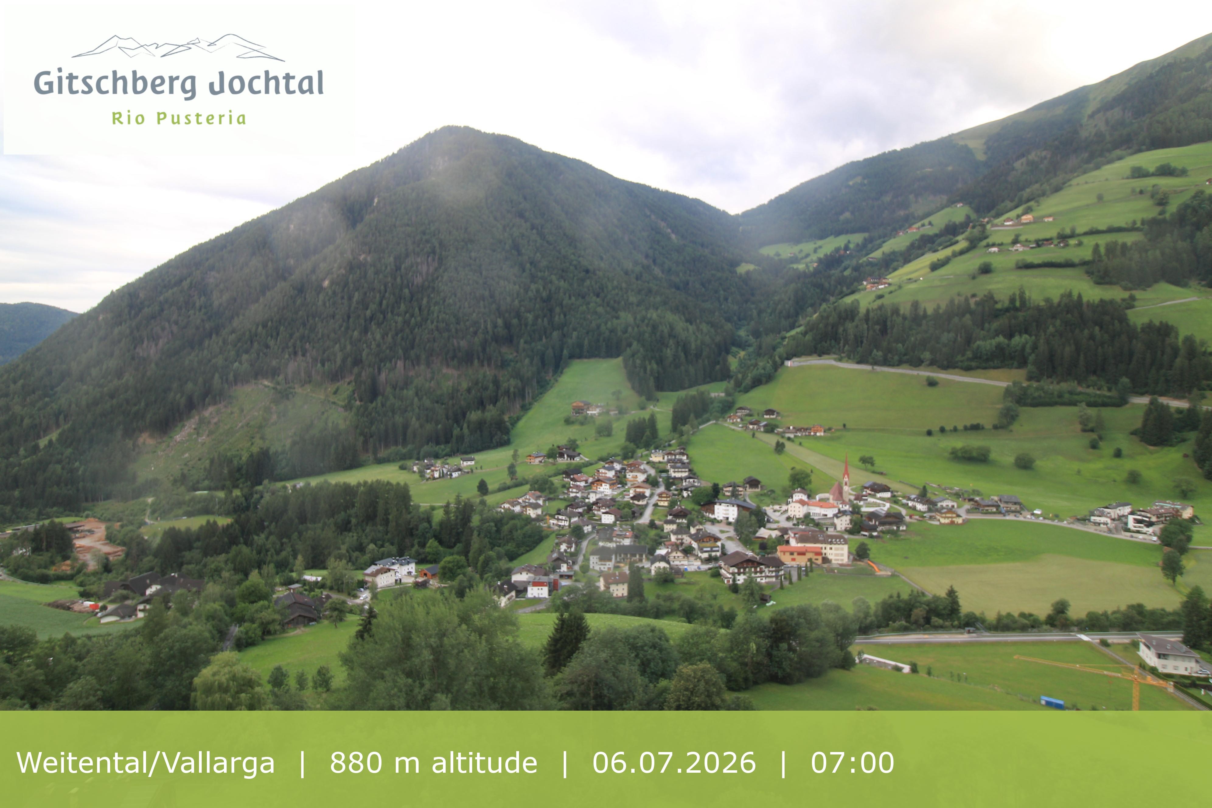 Archived image Webcam View at Weitental in Eisack Valley