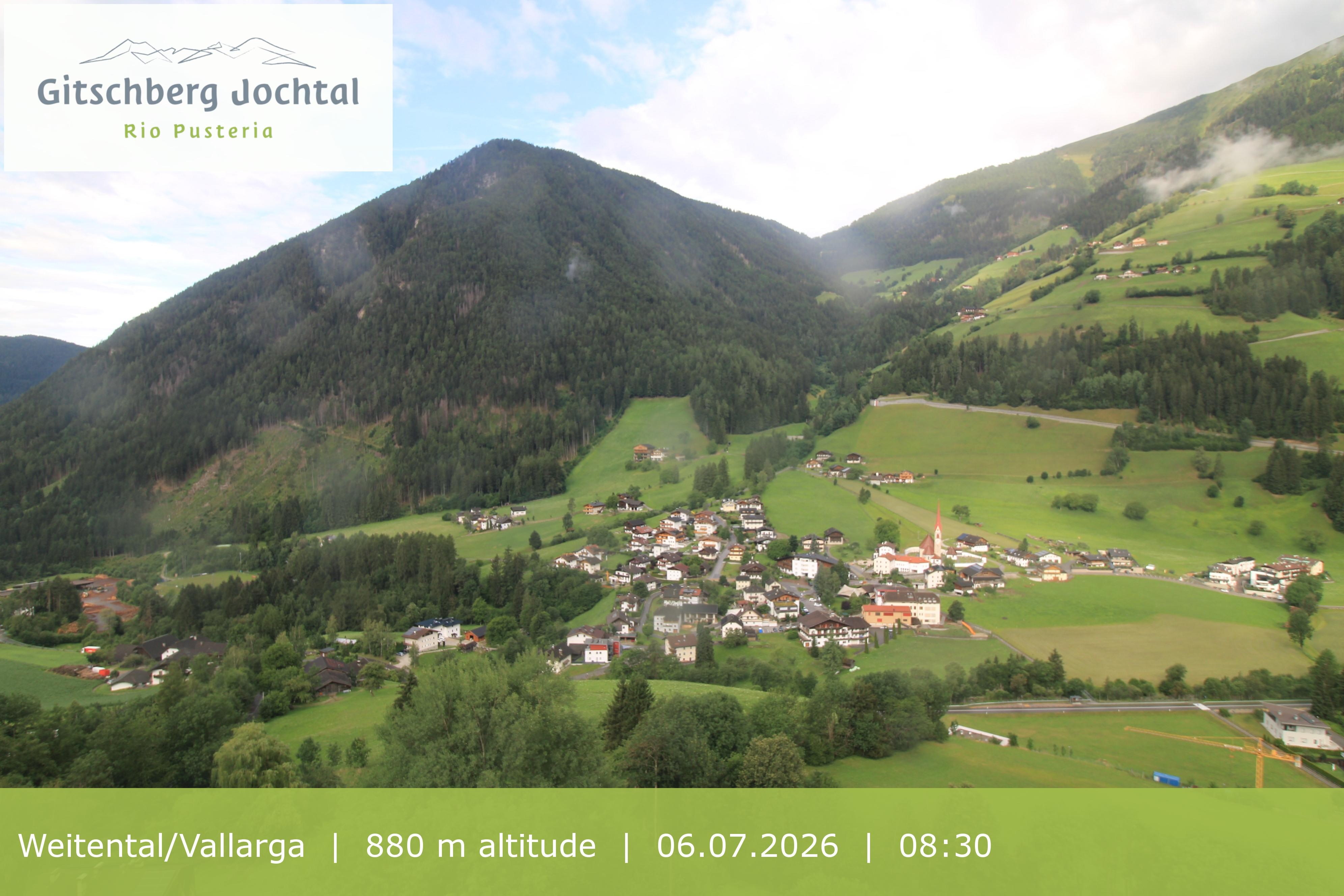 Archived image Webcam View at Weitental in Eisack Valley