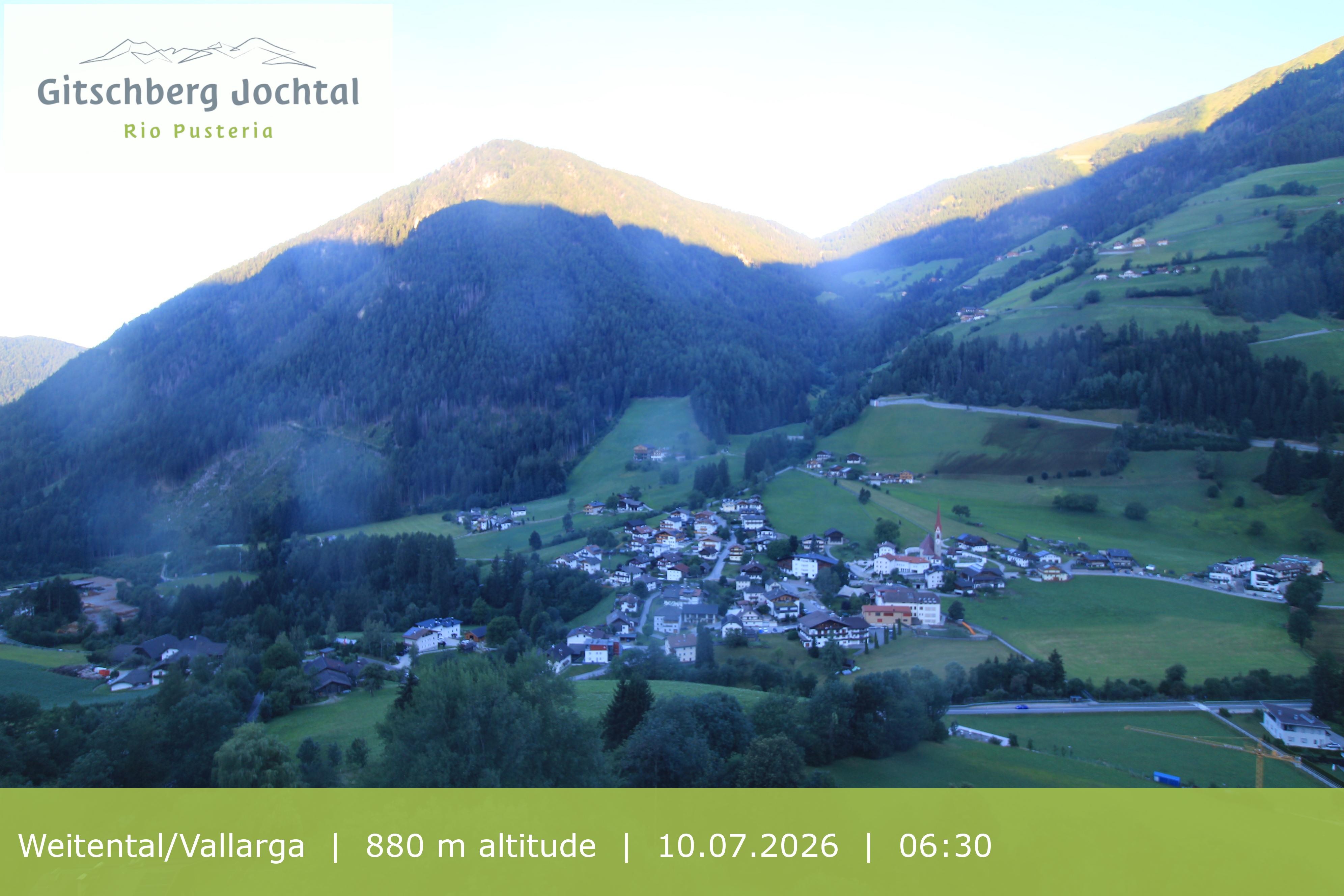 Archived image Webcam View at Weitental in Eisack Valley